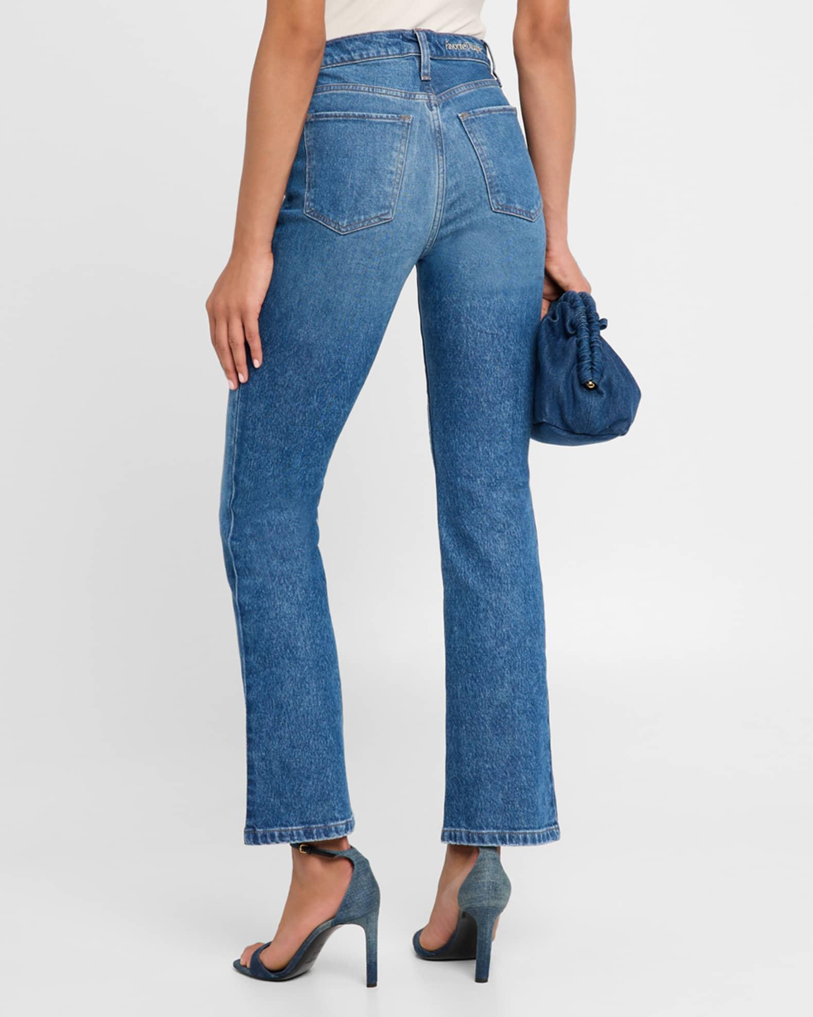 The Morgan Straight-Leg Ankle Jeans  Product Image