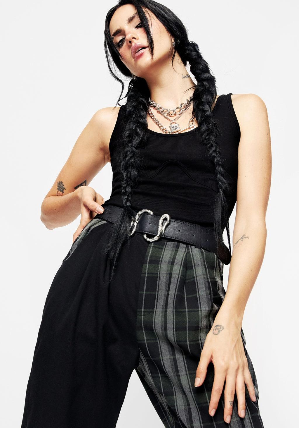 Mamba Debossed Belt With Snake Buckle Product Image