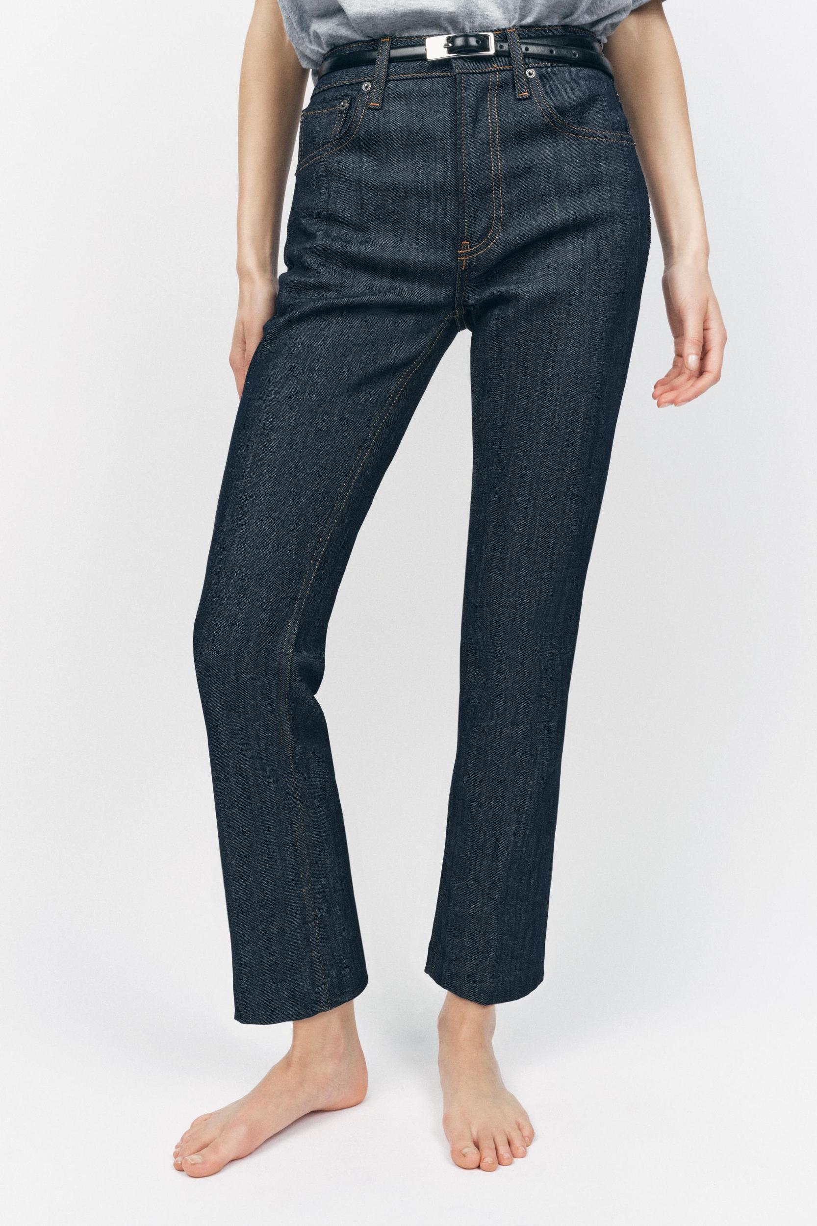 ZW COLLECTION HIGH WAIST WIDE LEG JEANS Product Image