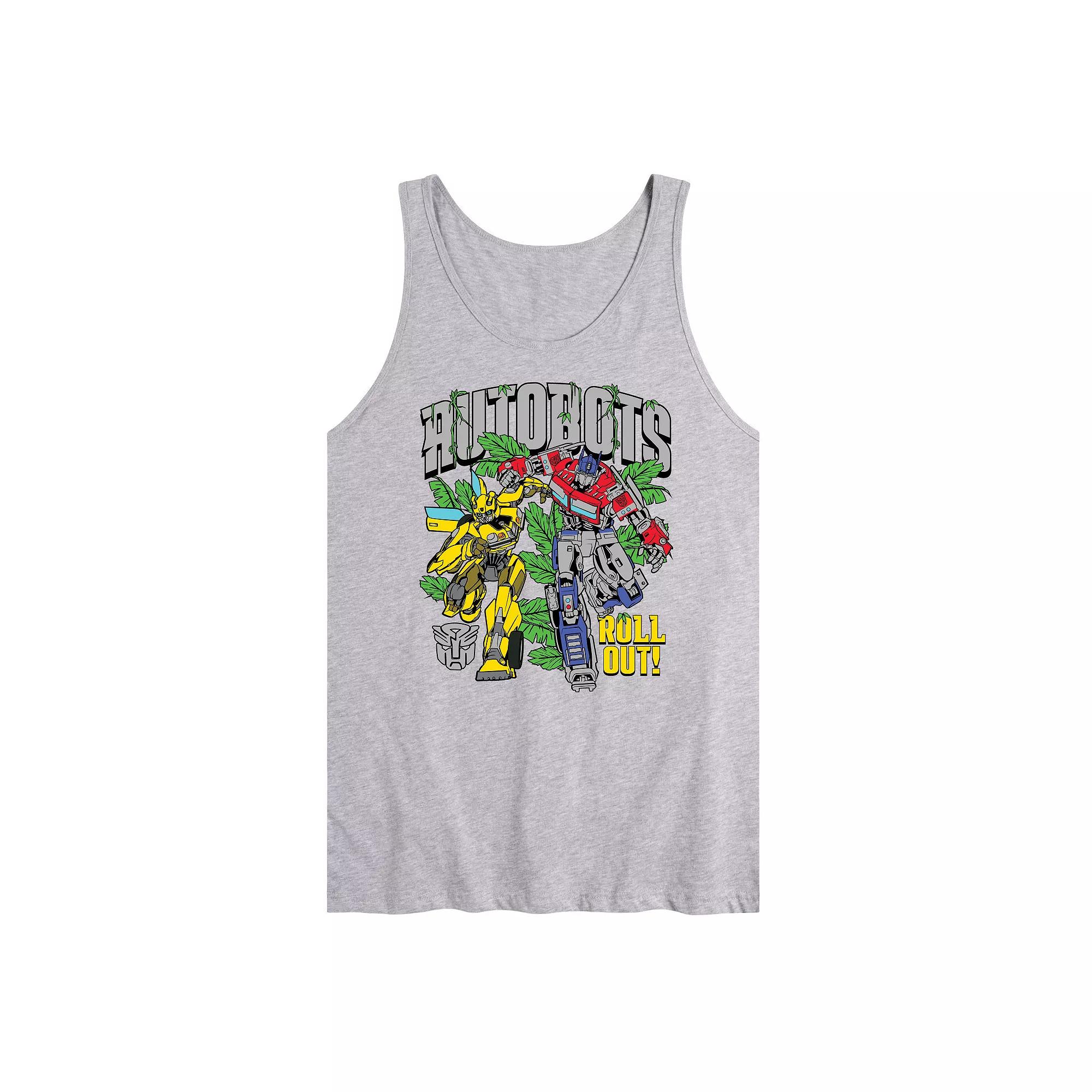 Men's Transformers Autobots Roll Out Graphic Tank Top,  Product Image