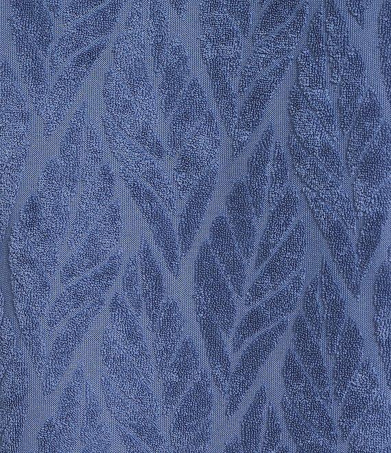 Roundtree & Yorke Short Sleeve Jacquard Terry Polo Shirt Product Image