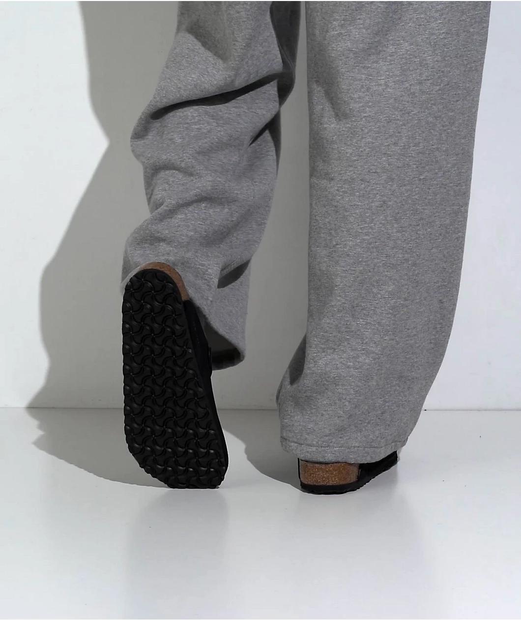 Birkenstock Boston Soft Footbed Black Clogs Product Image