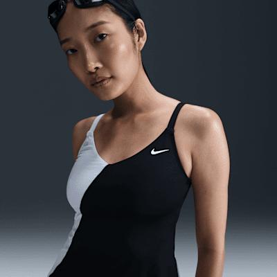 Nike Womens Swim V-Neck Tank Topini | NESSF295-614 Product Image