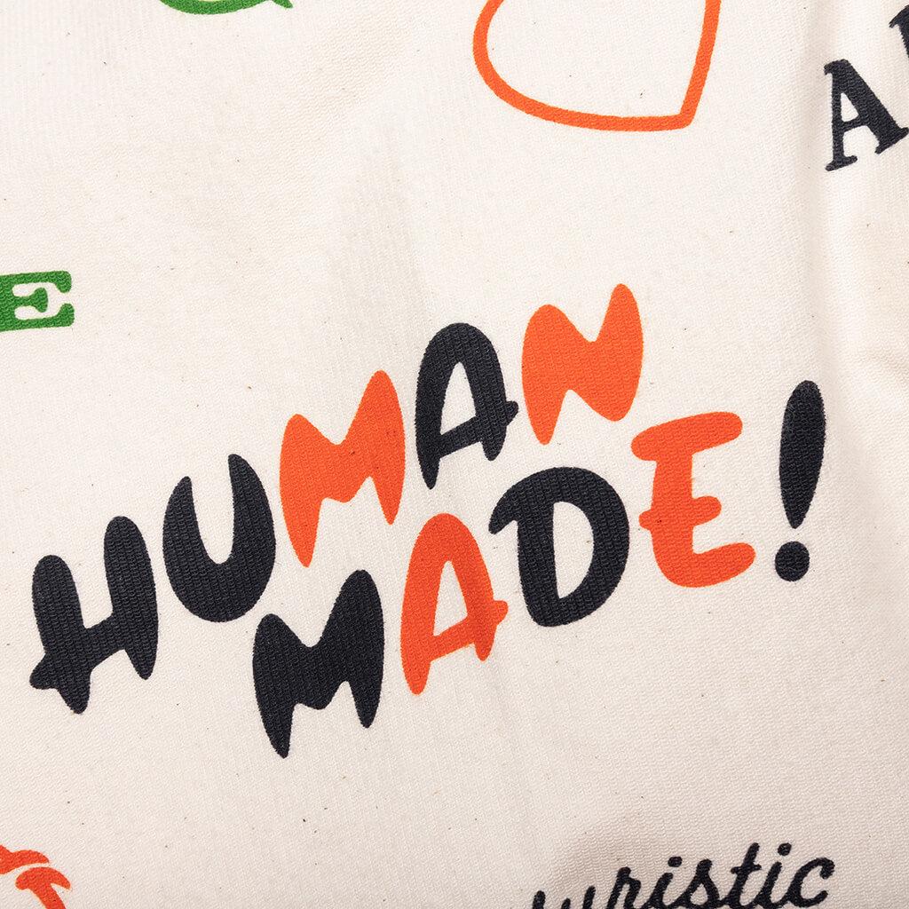 Printed Chino Pants - White Male Product Image