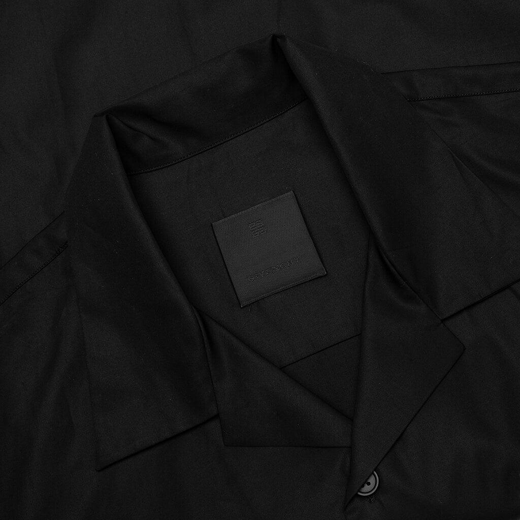 1952 Poplin Boxy Fit Shirt - Black Male Product Image