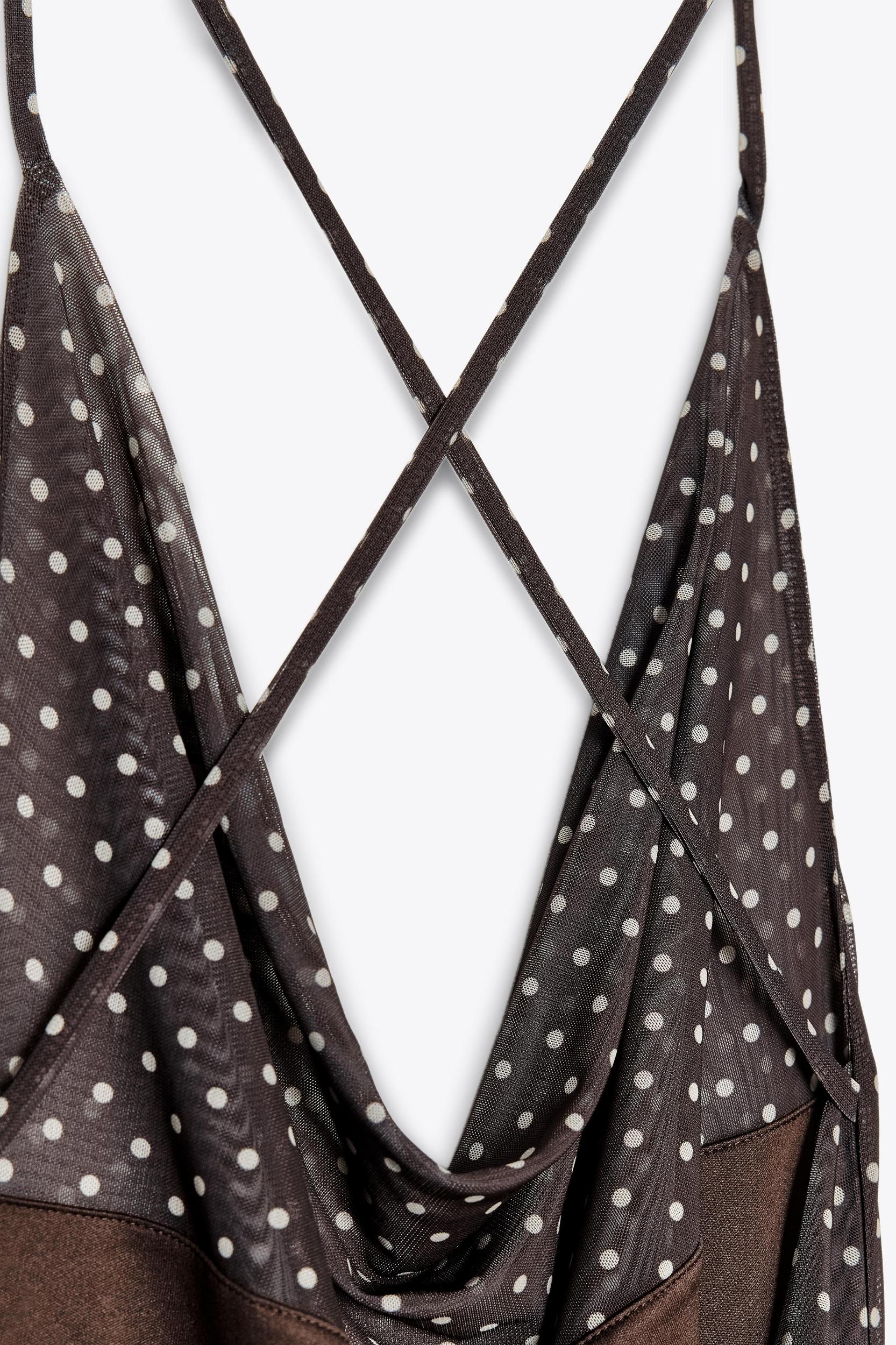 POLKA DOT MAXI DRESS Product Image