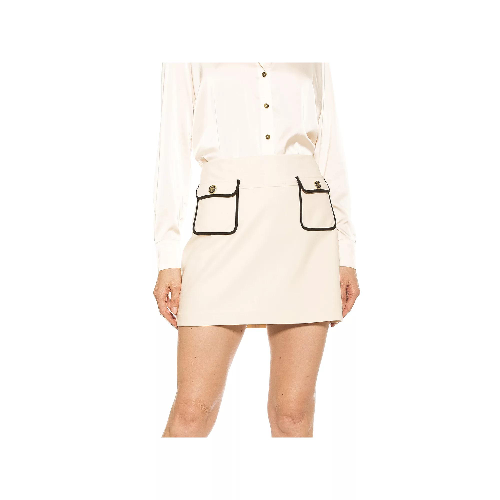 Women's ALEXIA ADMOR Mila Front Pocket Mini Skirt,  Product Image