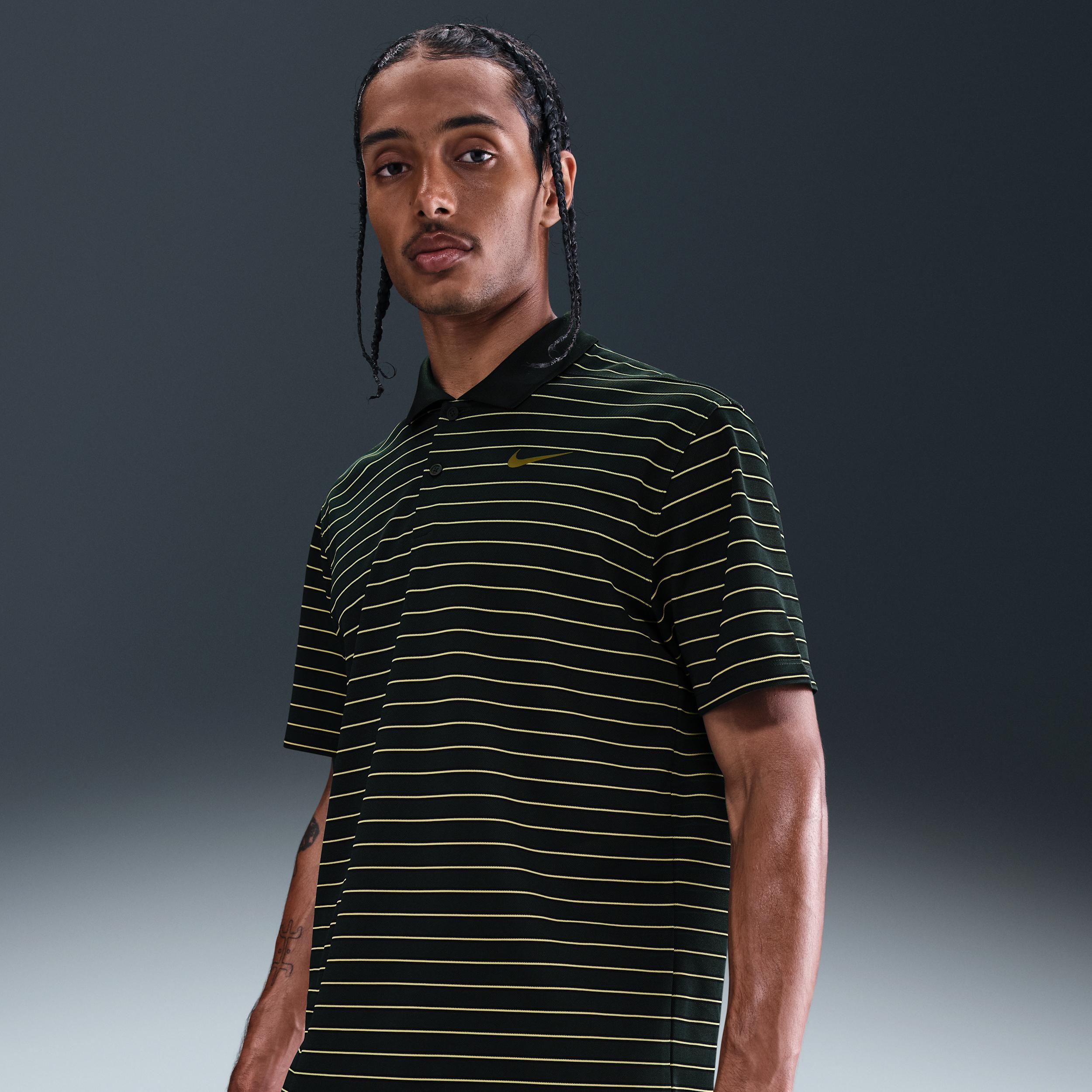 Nike Mens Dri-FIT Victory Striped Golf Polo | DH0829-321 Product Image