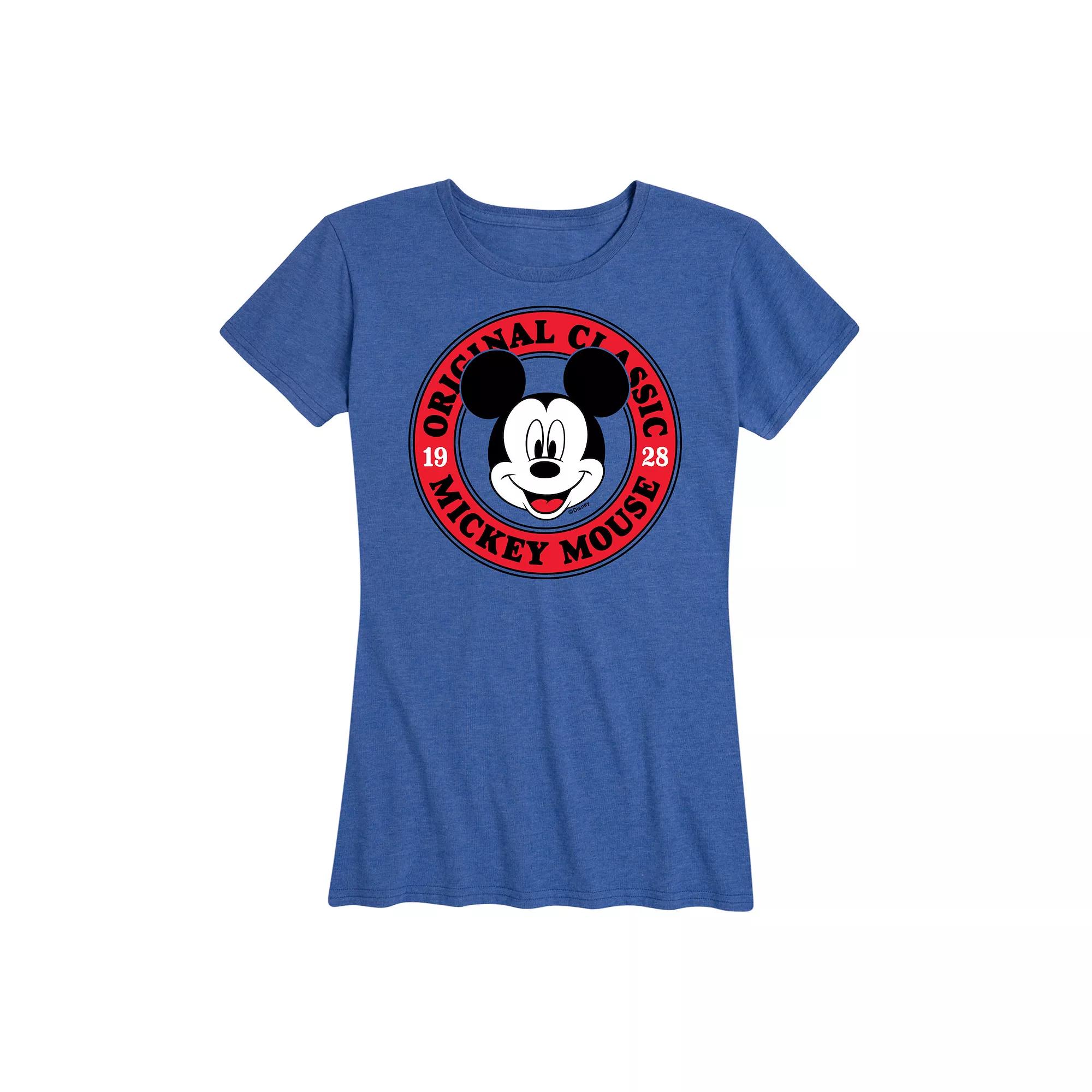 Disney's Mickey Mouse Women's Original Classic Graphic Tee,  Product Image
