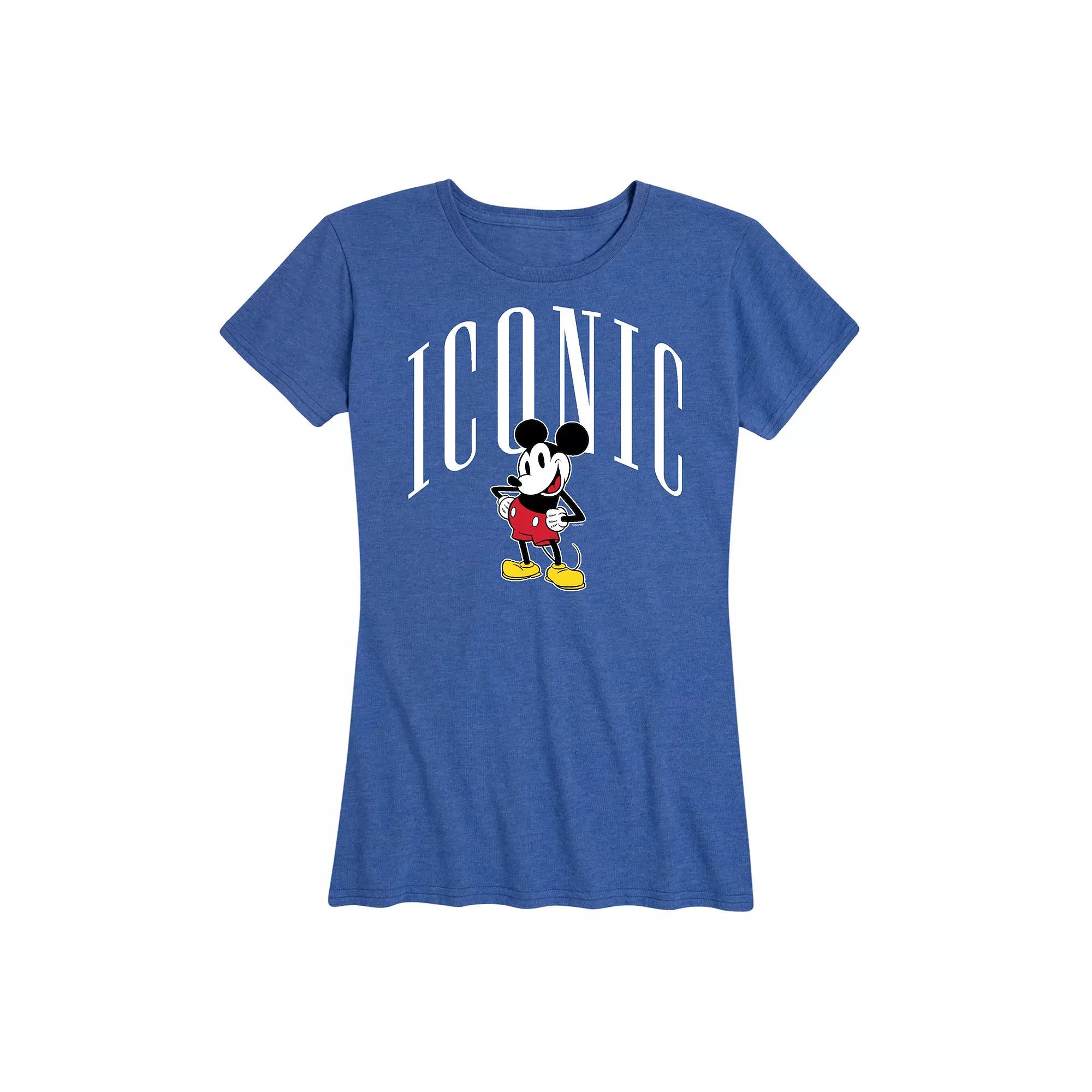 Disney's Mickey Mouse Women's Iconic Graphic Tee,  Product Image
