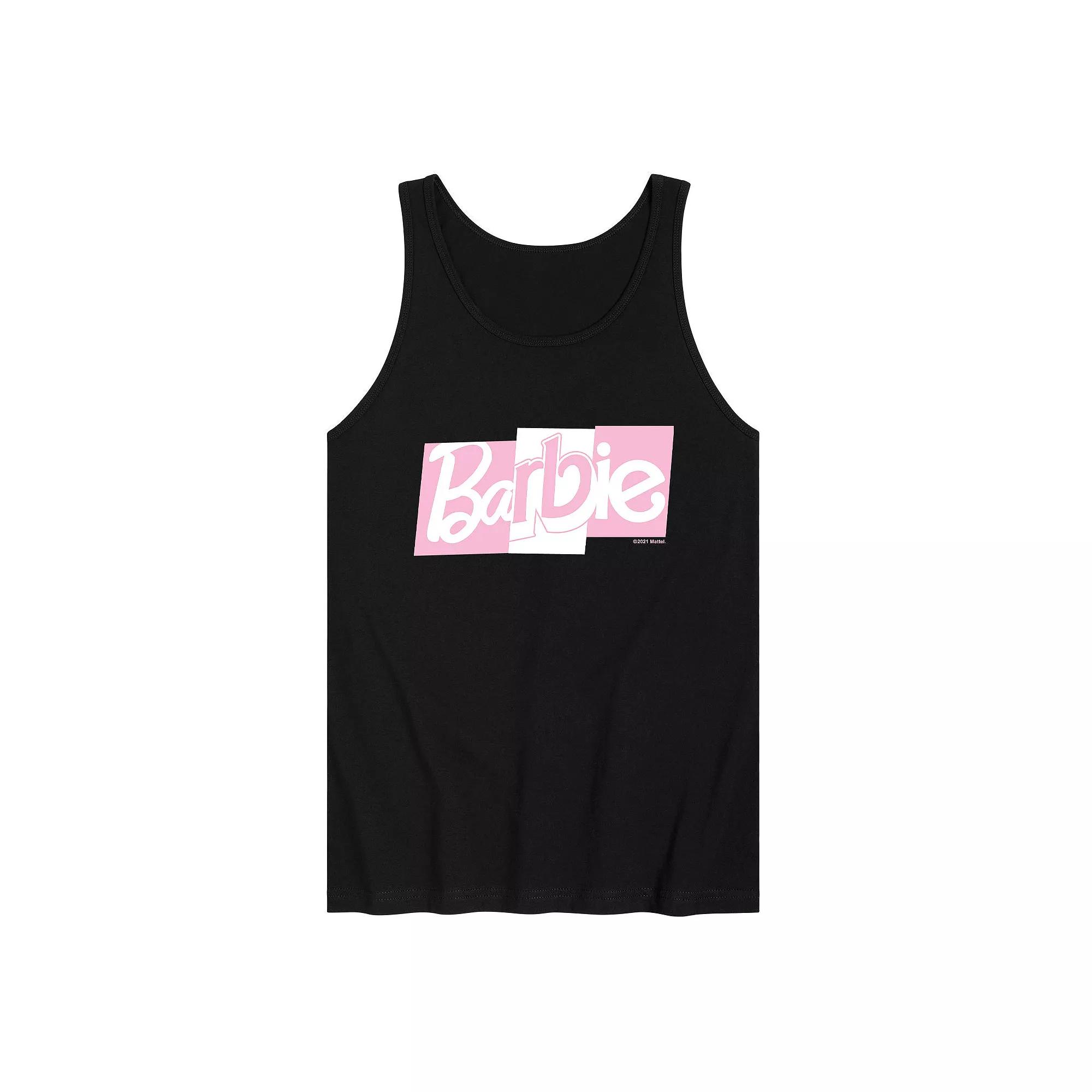 Men's Barbie Logo Tank Top,  Product Image