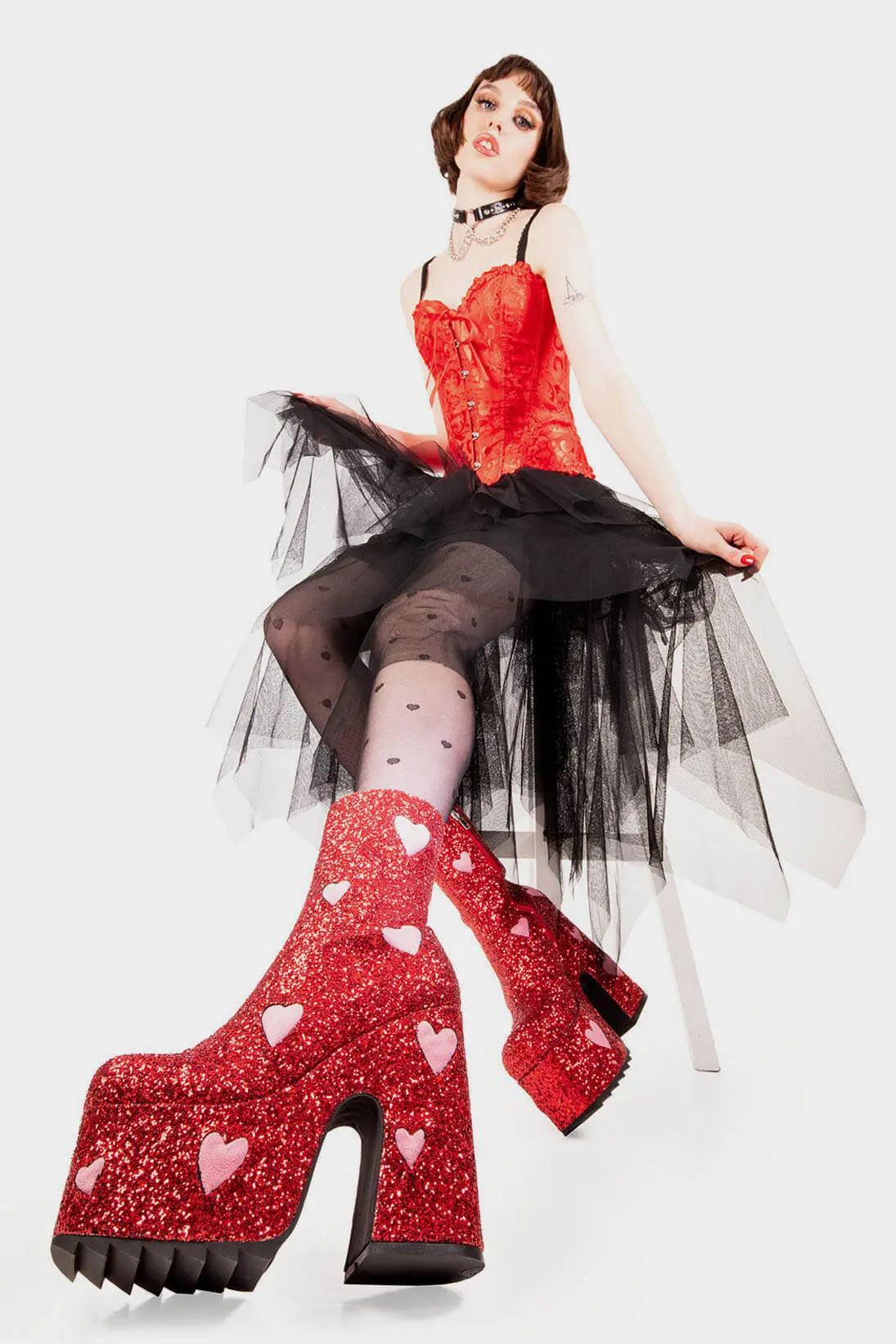 Keeper Chunky Platform Ankle Boots Product Image