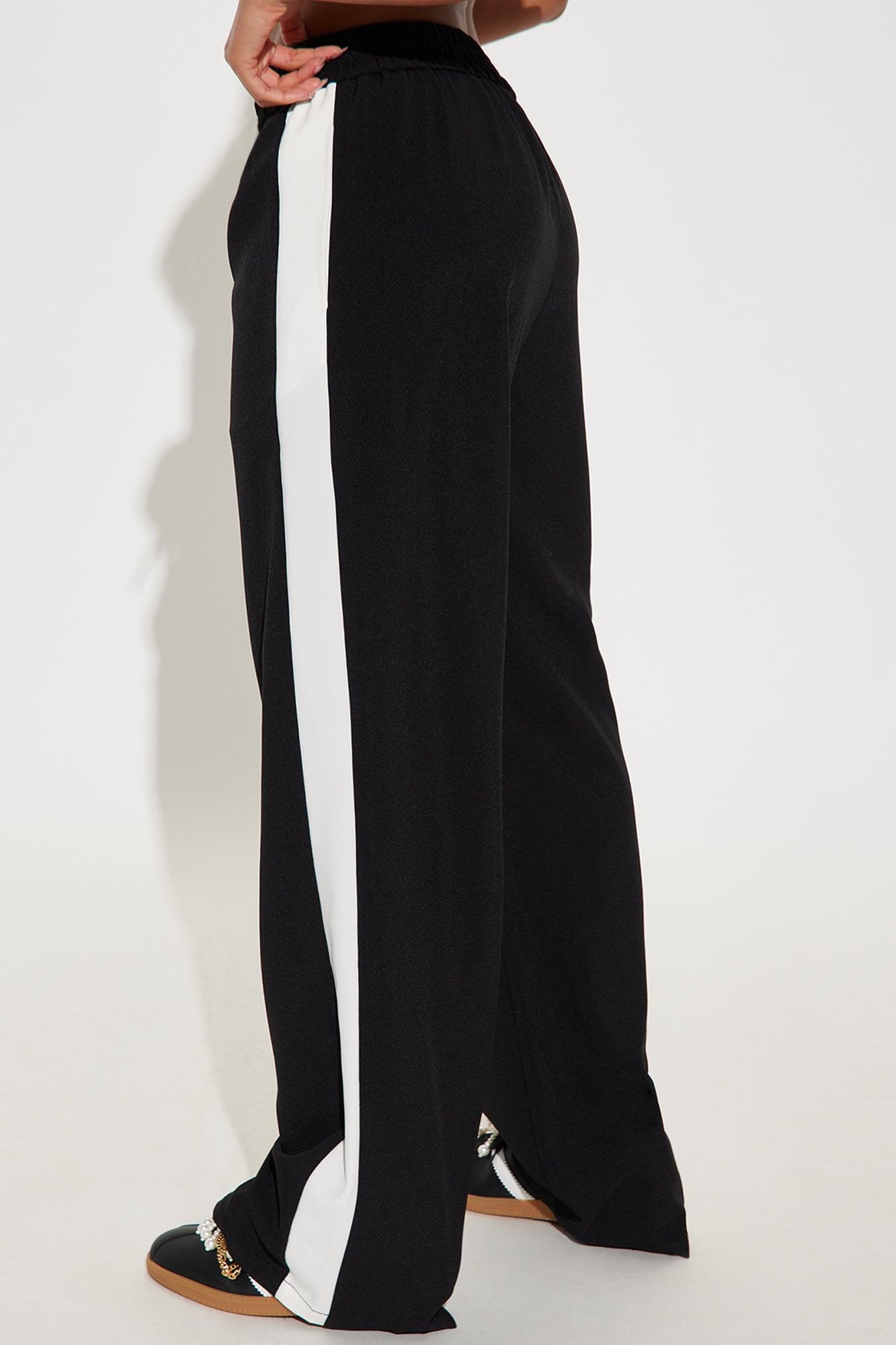 Never Too Late Track Pant - Black/combo Product Image