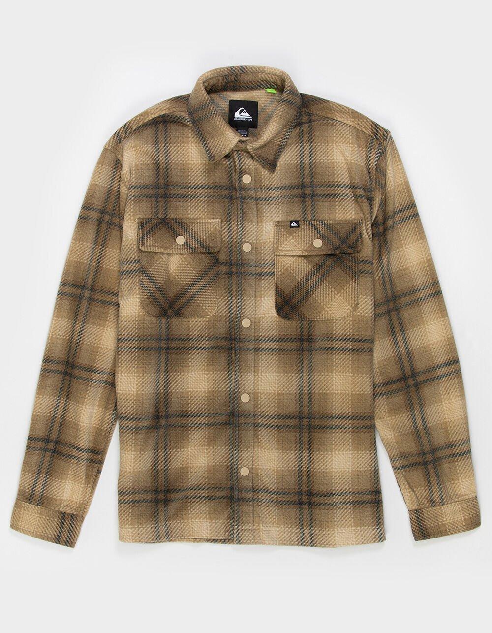 QUIKSILVER Surf Days Mens Long Sleeve Shirt - TAN Product Image