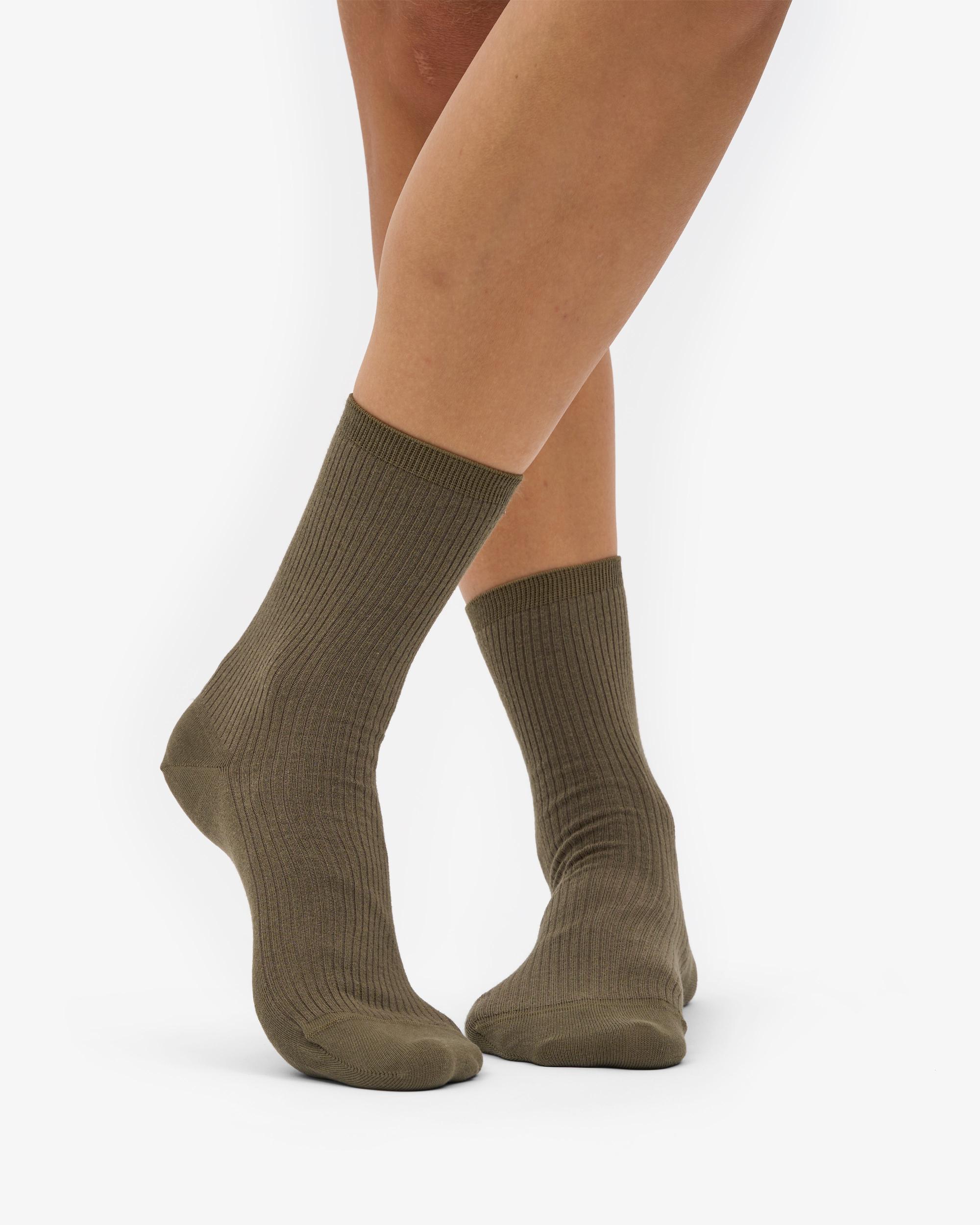 Women Classic Organic Sock - Ocean Green Product Image
