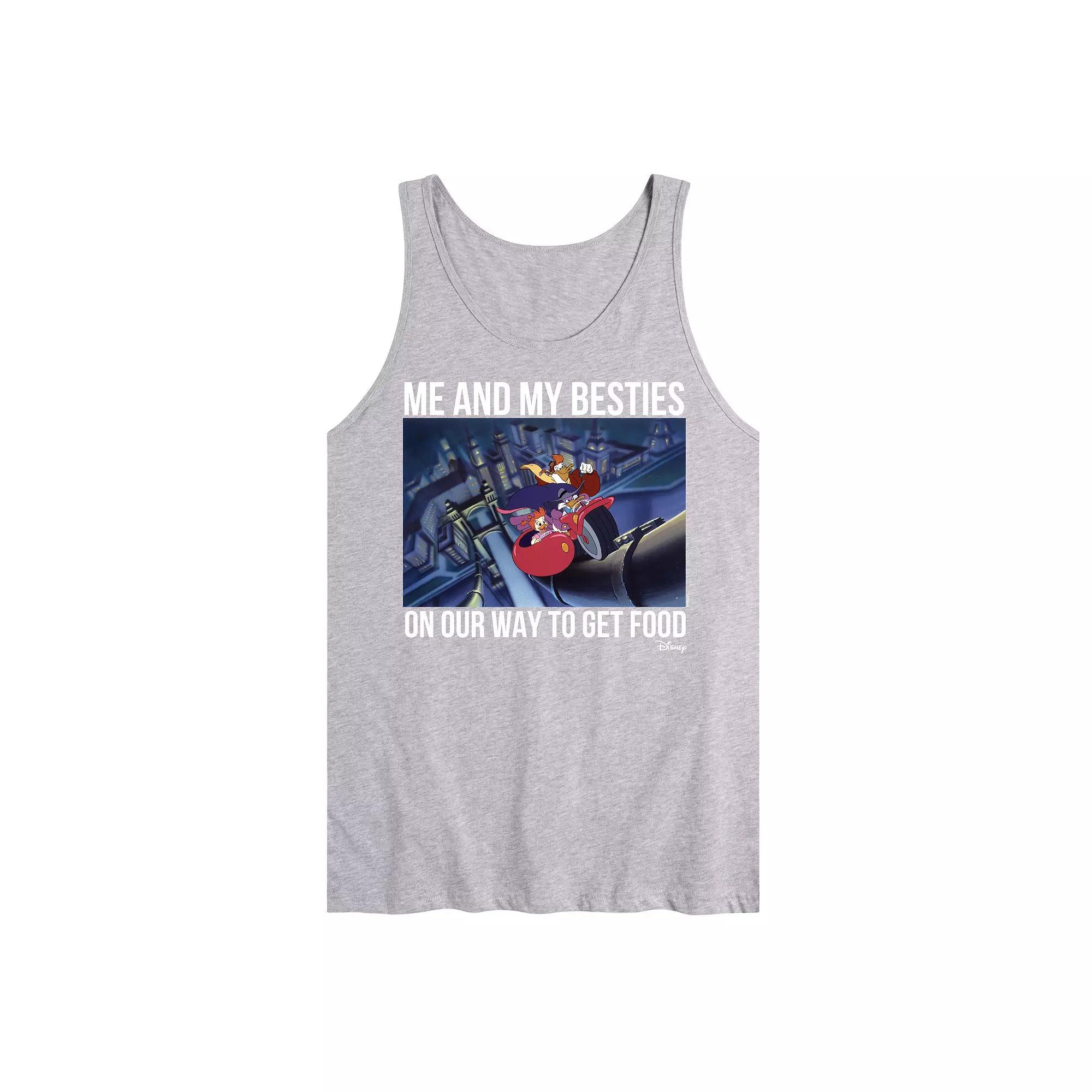 Disney's Darkwing Duck Men's Besties Graphic Tank Top,  Product Image