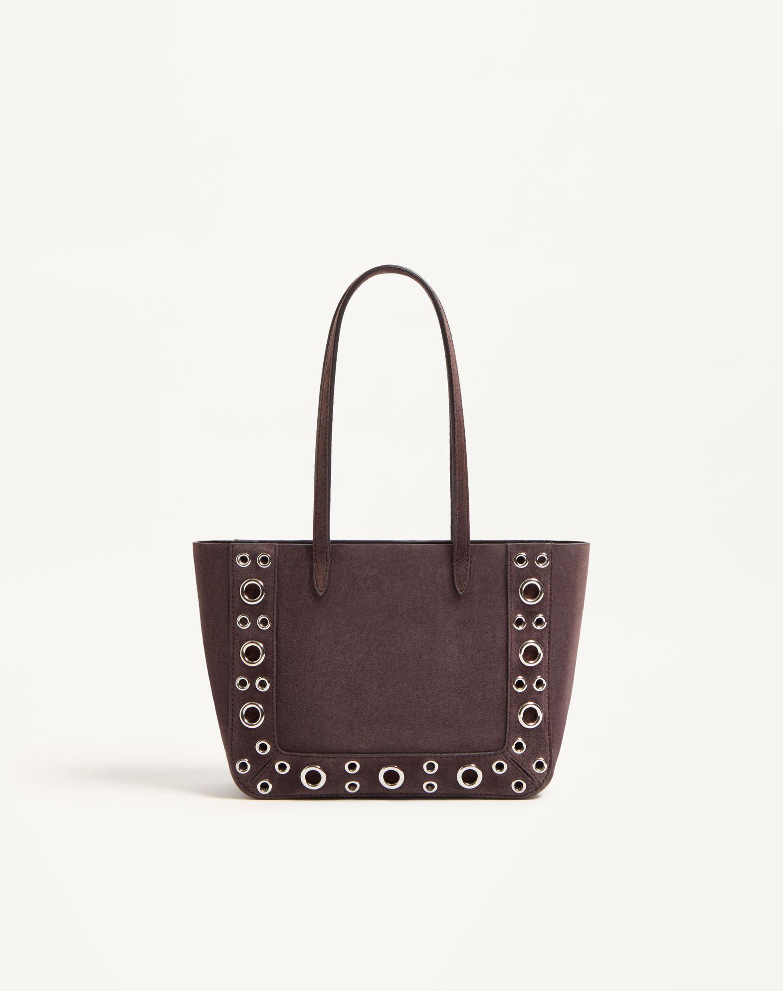 Valentino Garavani Nellcôte Mini Suede Shopping Bag Product Image