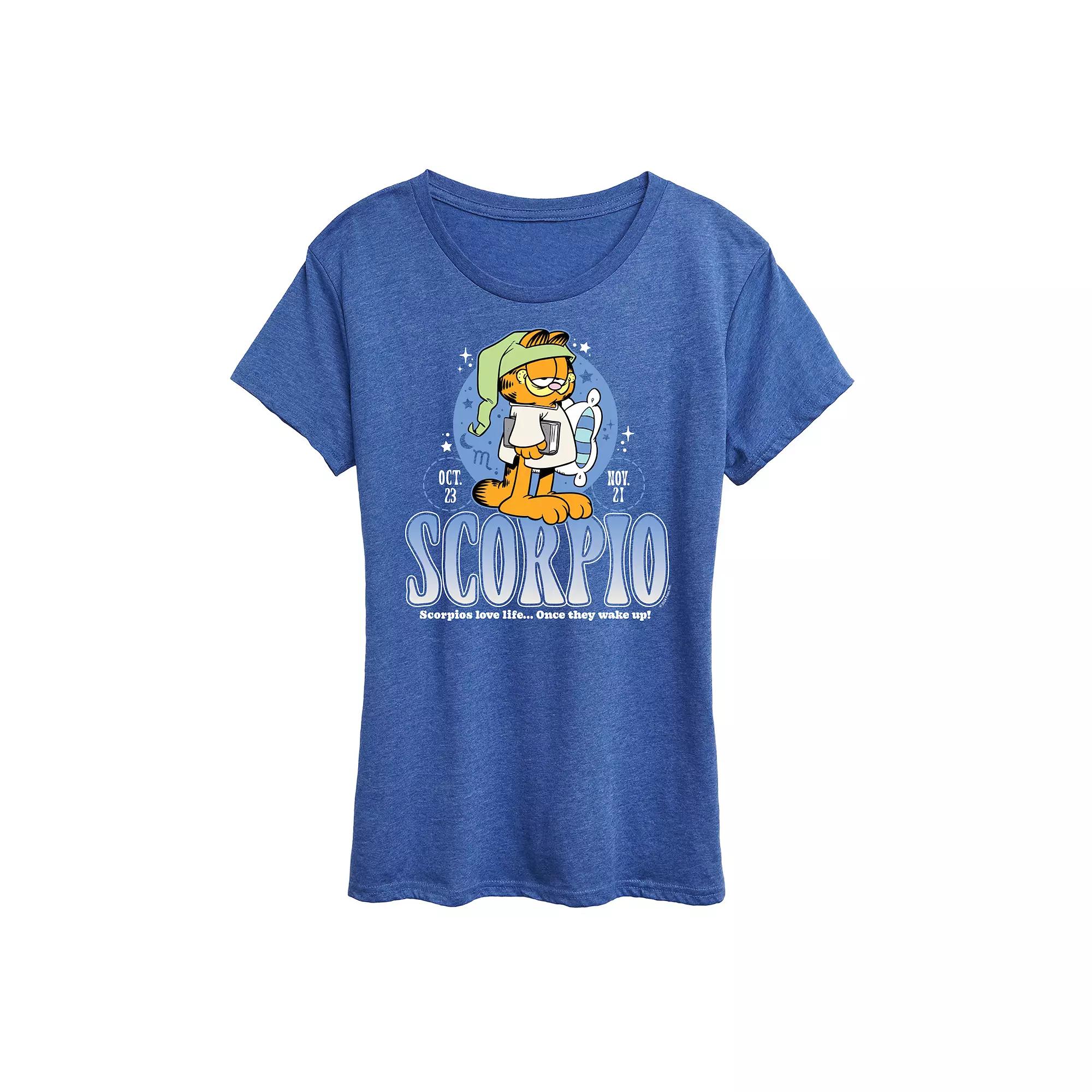 Plus Garfield Scorpio Graphic Tee, Women's,  Product Image