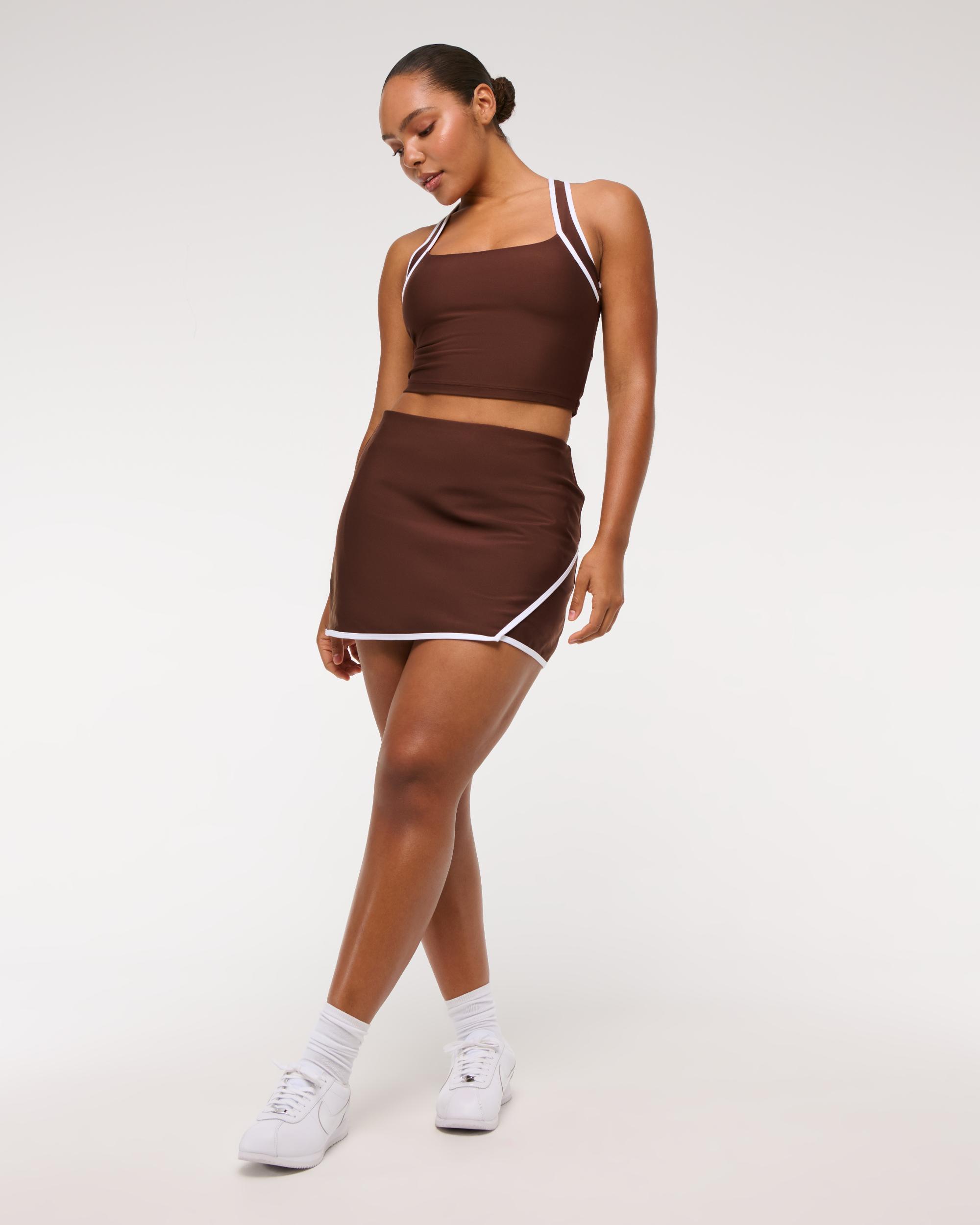 YPB sculptLUX Lined Wrap Skirt Product Image