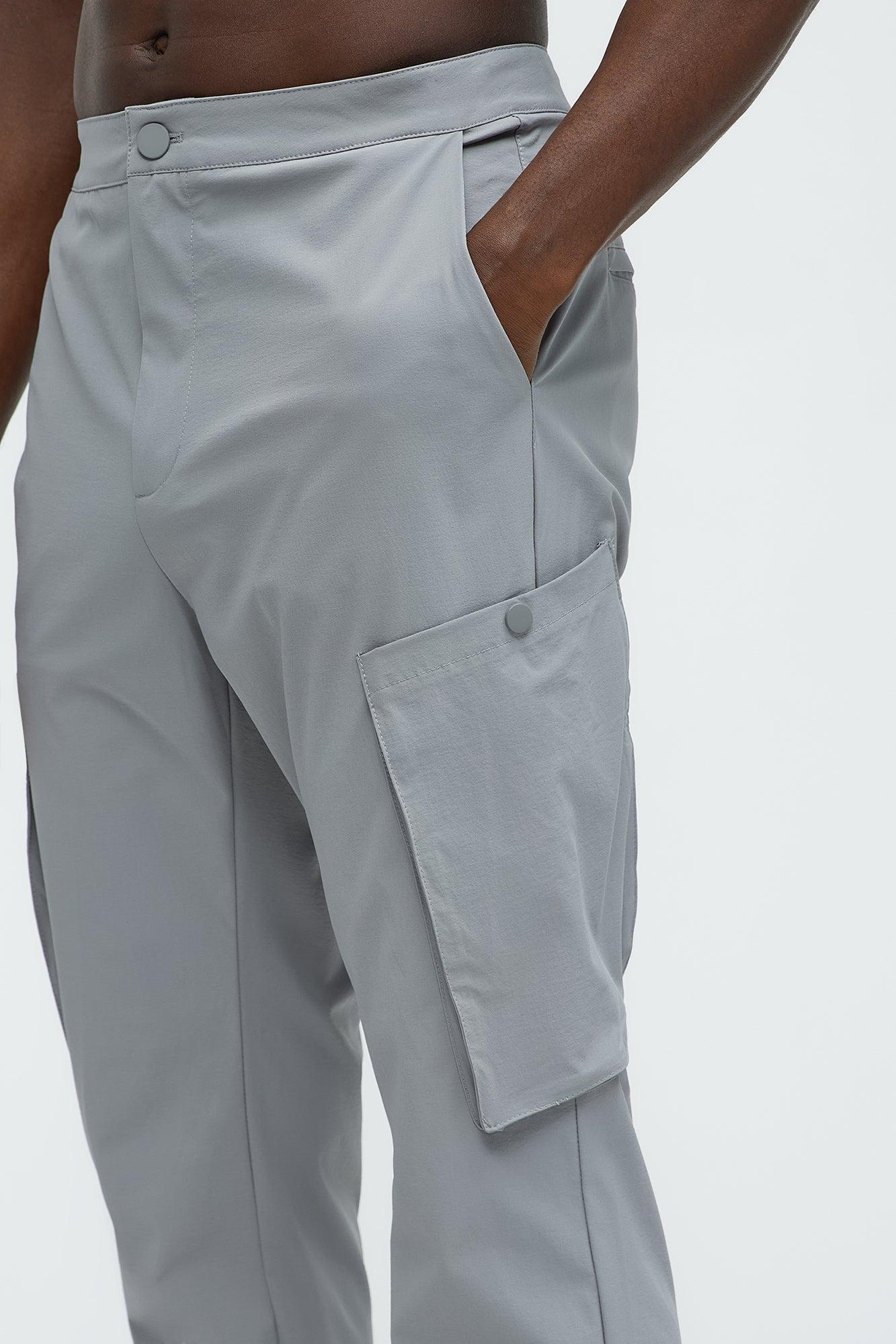 Easy Tech Slim Flare Pants - Grey Product Image
