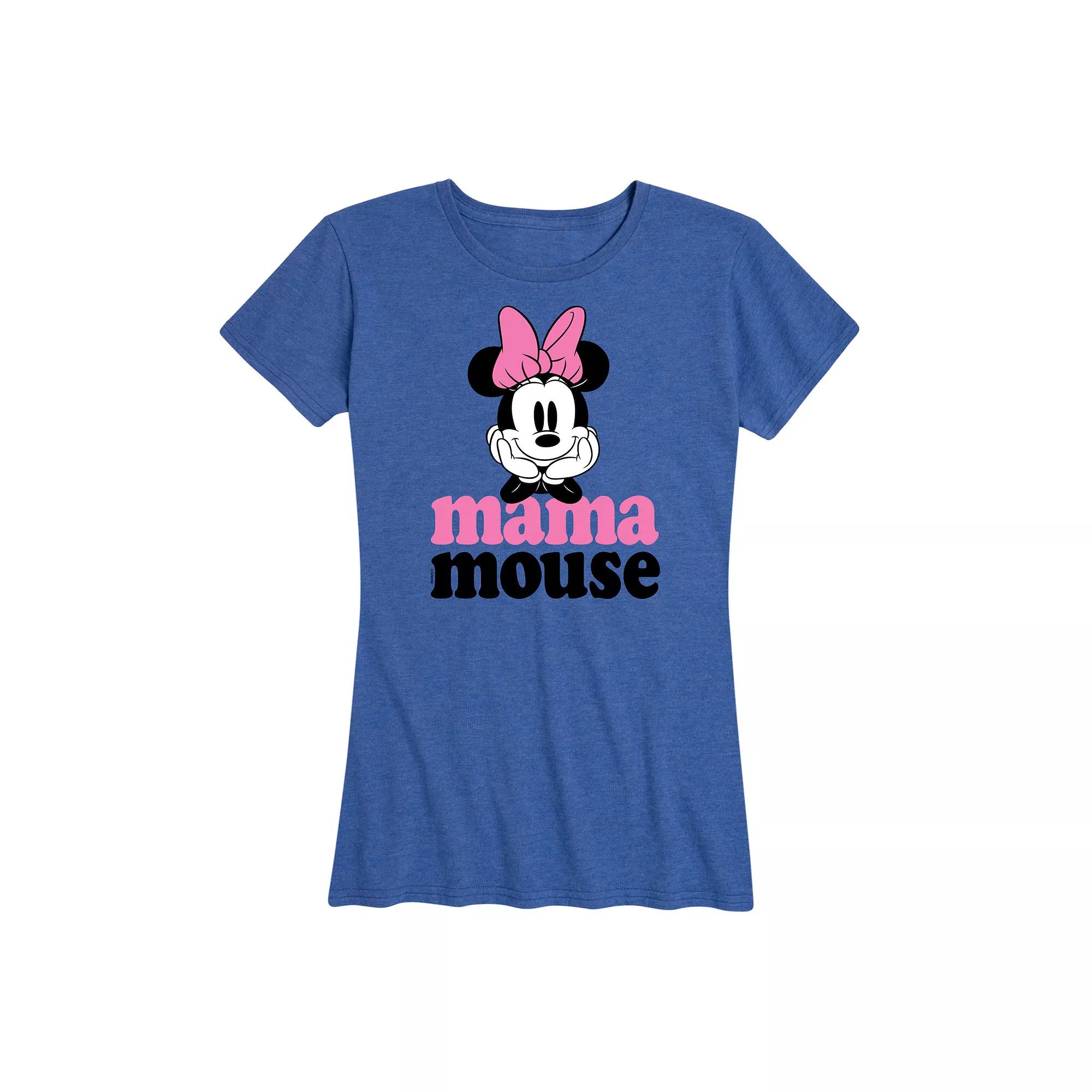 Disney's Minnie Mouse Women's Mama Graphic Tee,  Product Image