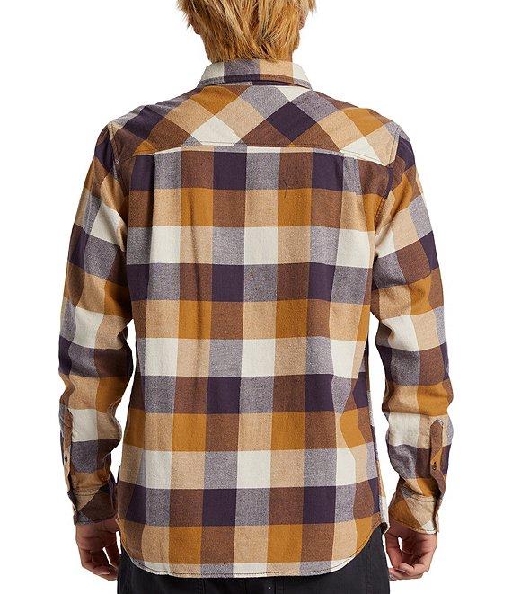 Quiksilver Motherfly Plaid Flannel Shirt Product Image
