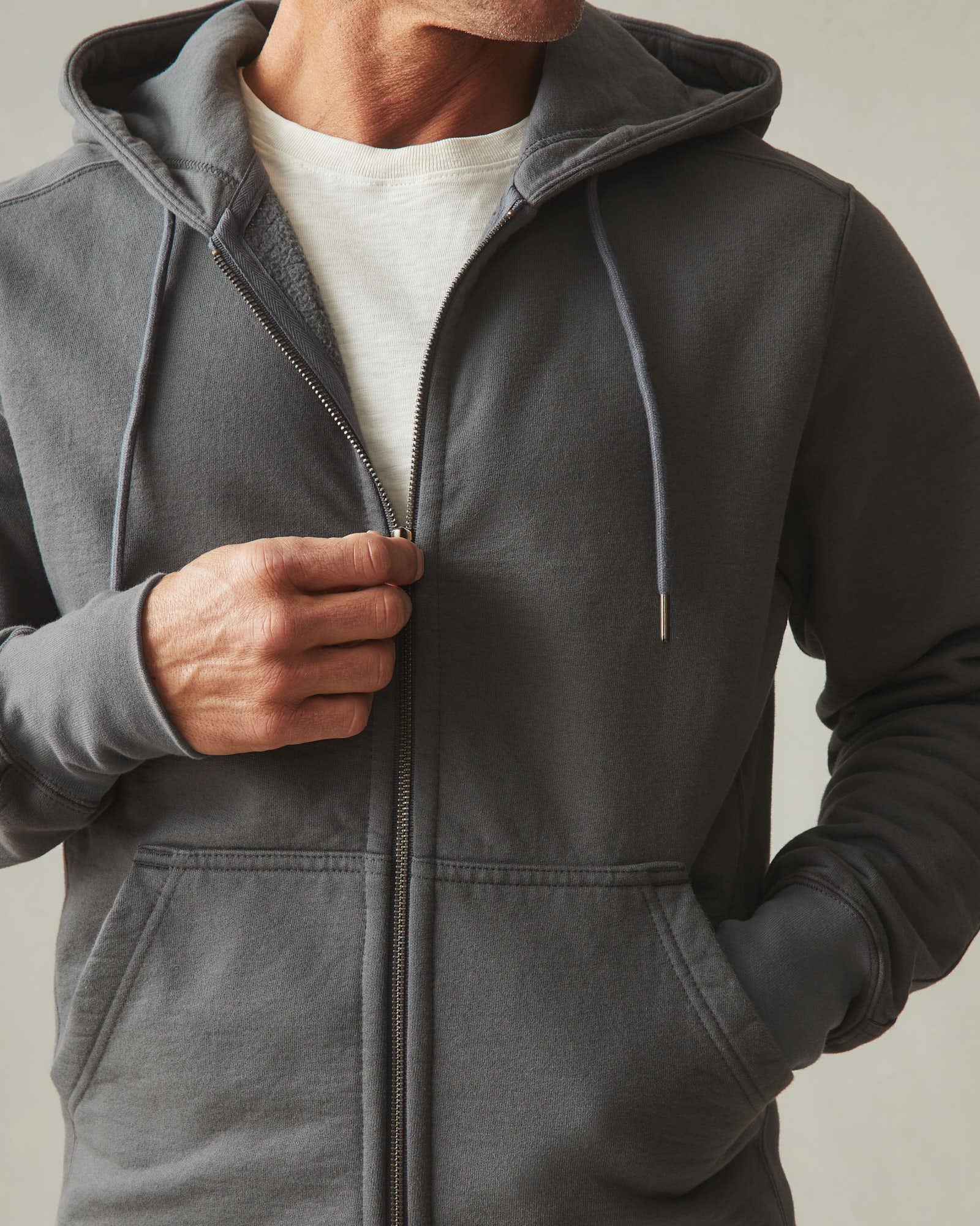 Men's Classic Full Zip - Dark Charcoal Product Image