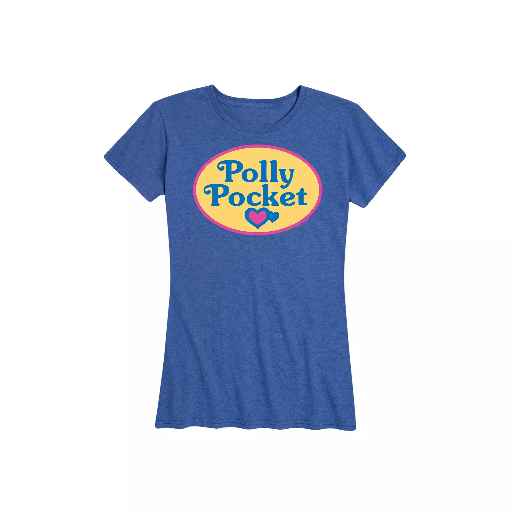Women's Polly Pocket Color Logo Graphic Tee,  Product Image