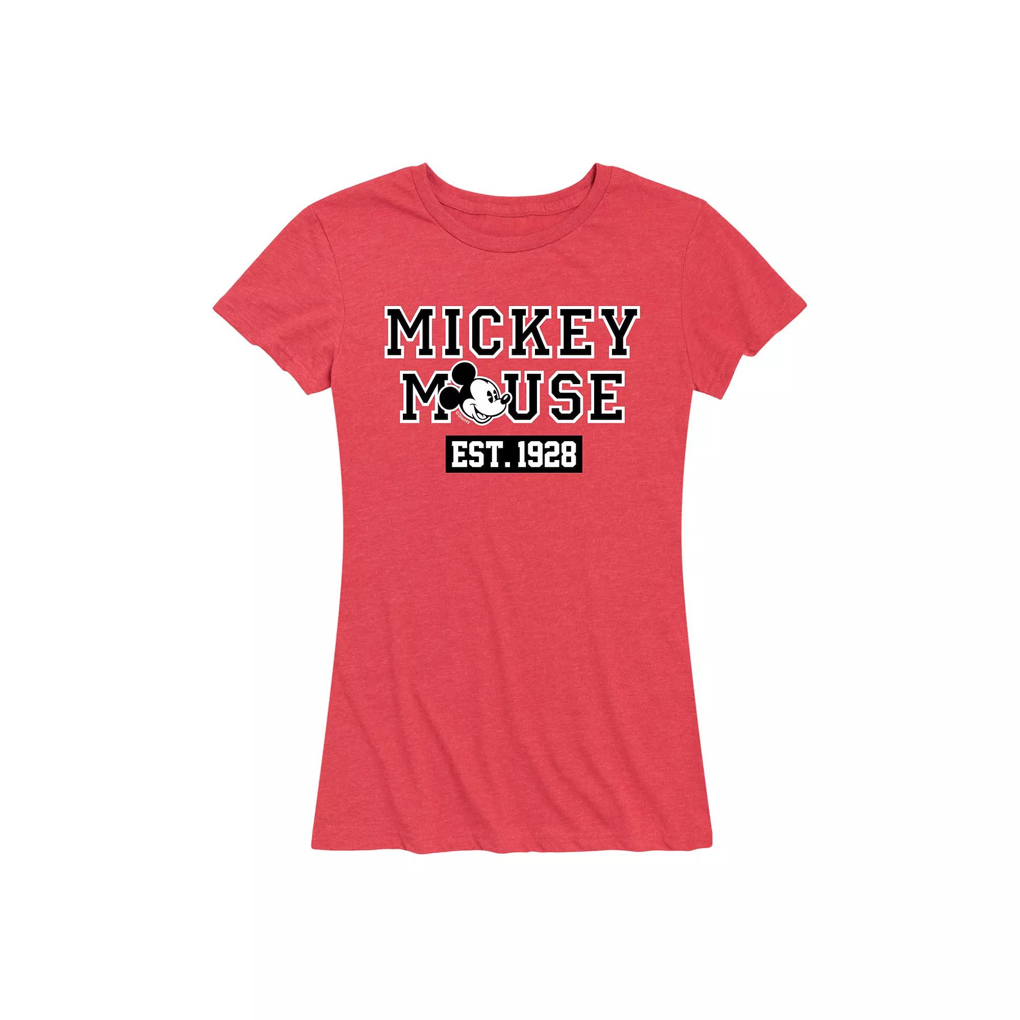 Disney's Mickey Mouse Women's Est. 1928 Graphic Tee,  Product Image