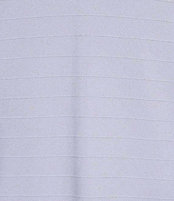 Roundtree & Yorke Performance Short Sleeve Stripe Jacquard Polo Shirt Product Image