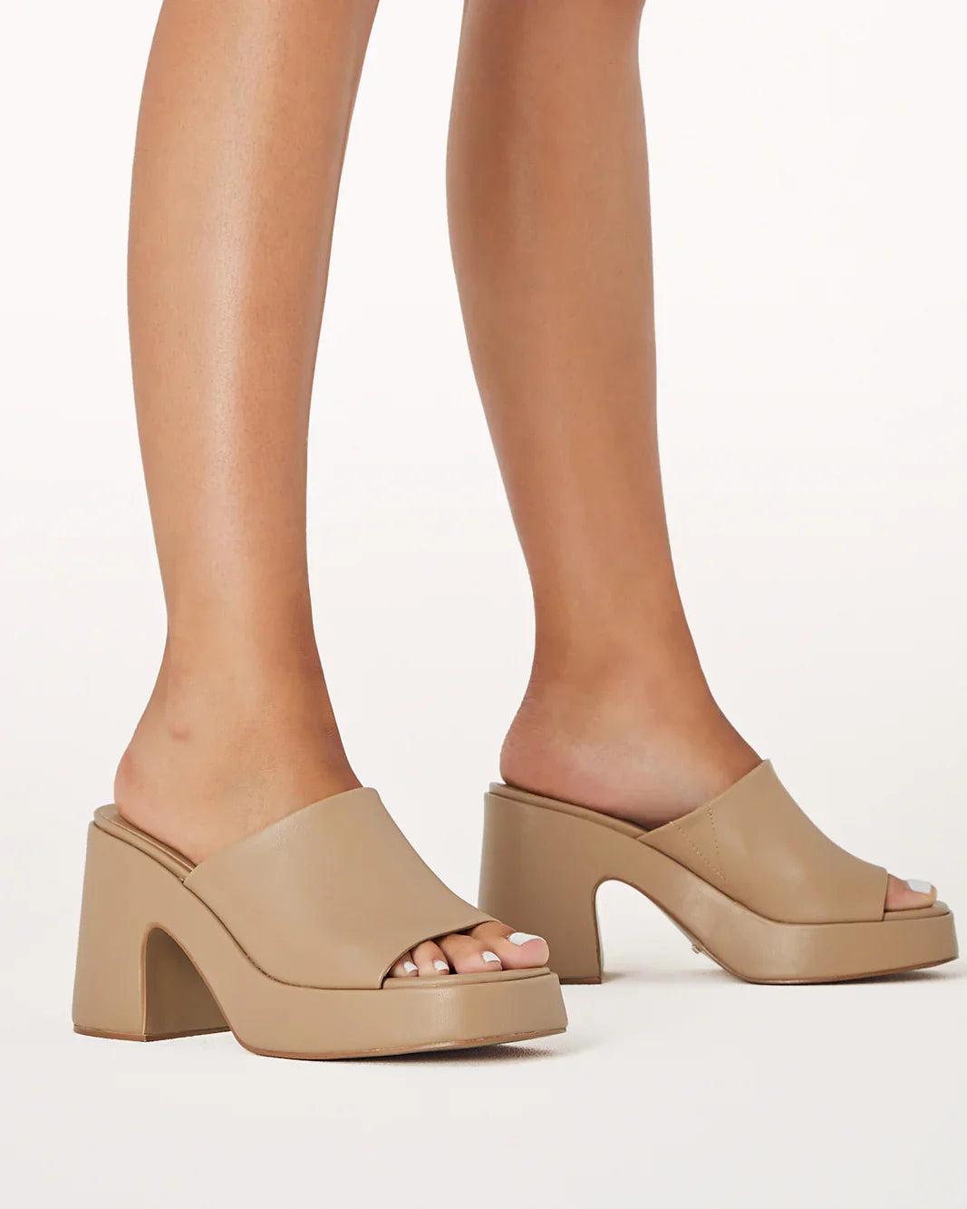 Leslie Clay Platfrom Mule Product Image