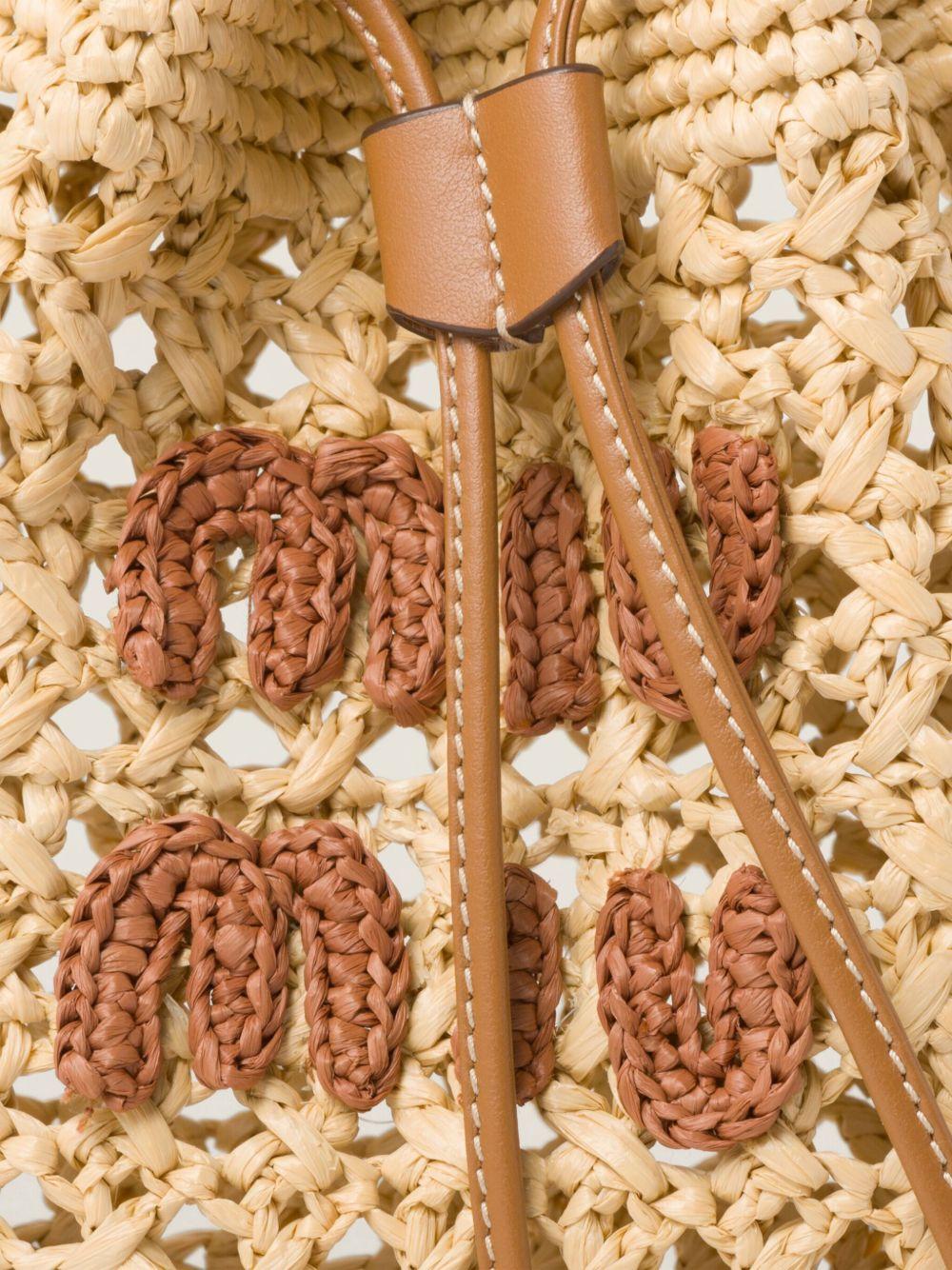 woven raffia mini bag Product Image