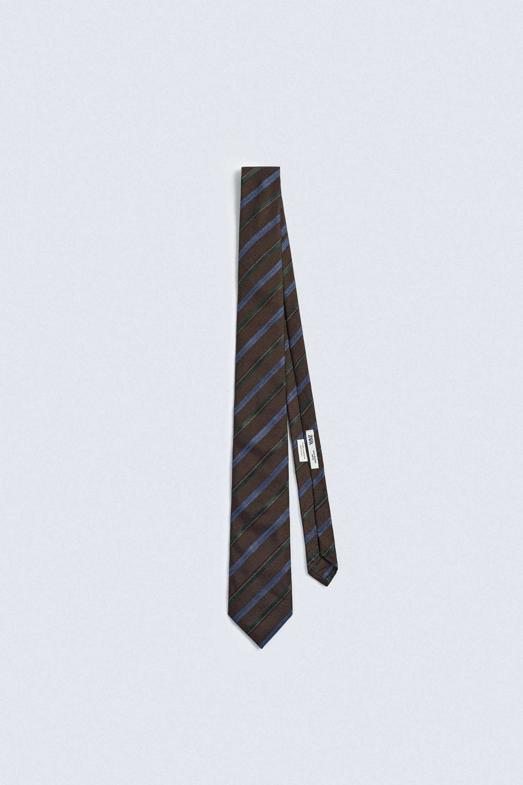 LIMITED EDITION 100% SILK STRIPED TIE Product Image
