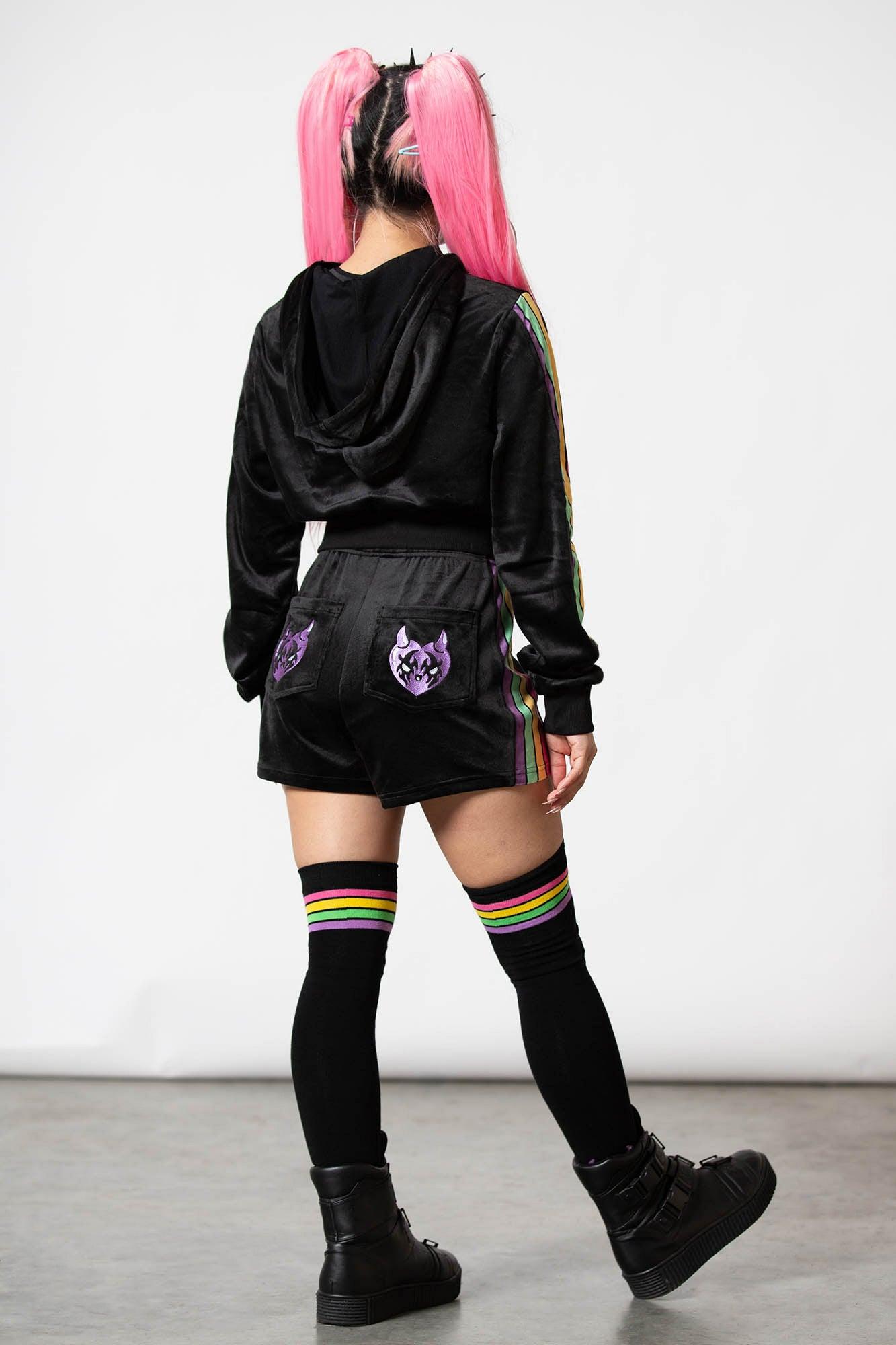 Coven Chill Velour Hoodie Product Image