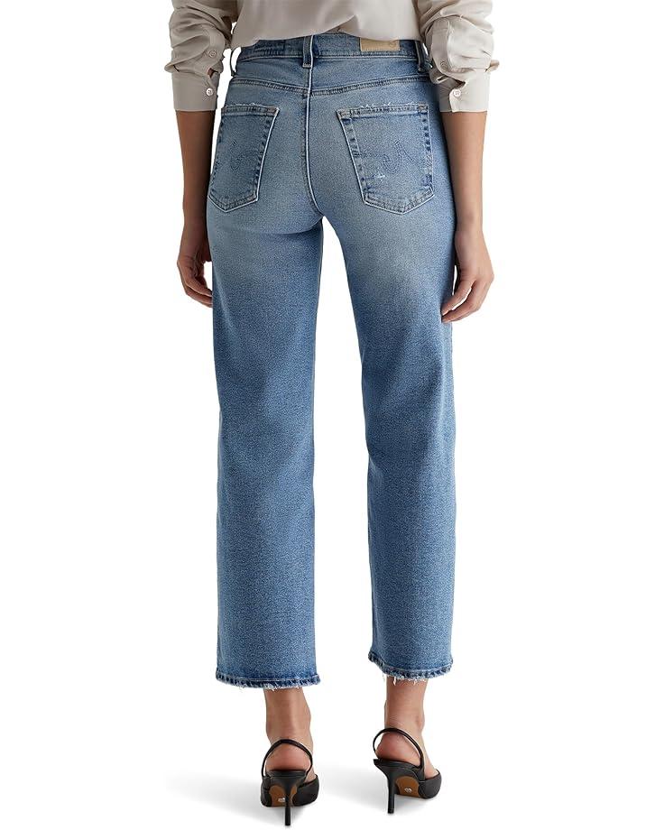 Women's AG Jeans Saige Mid-Rise Wide Leg Jeans in Momento Product Image
