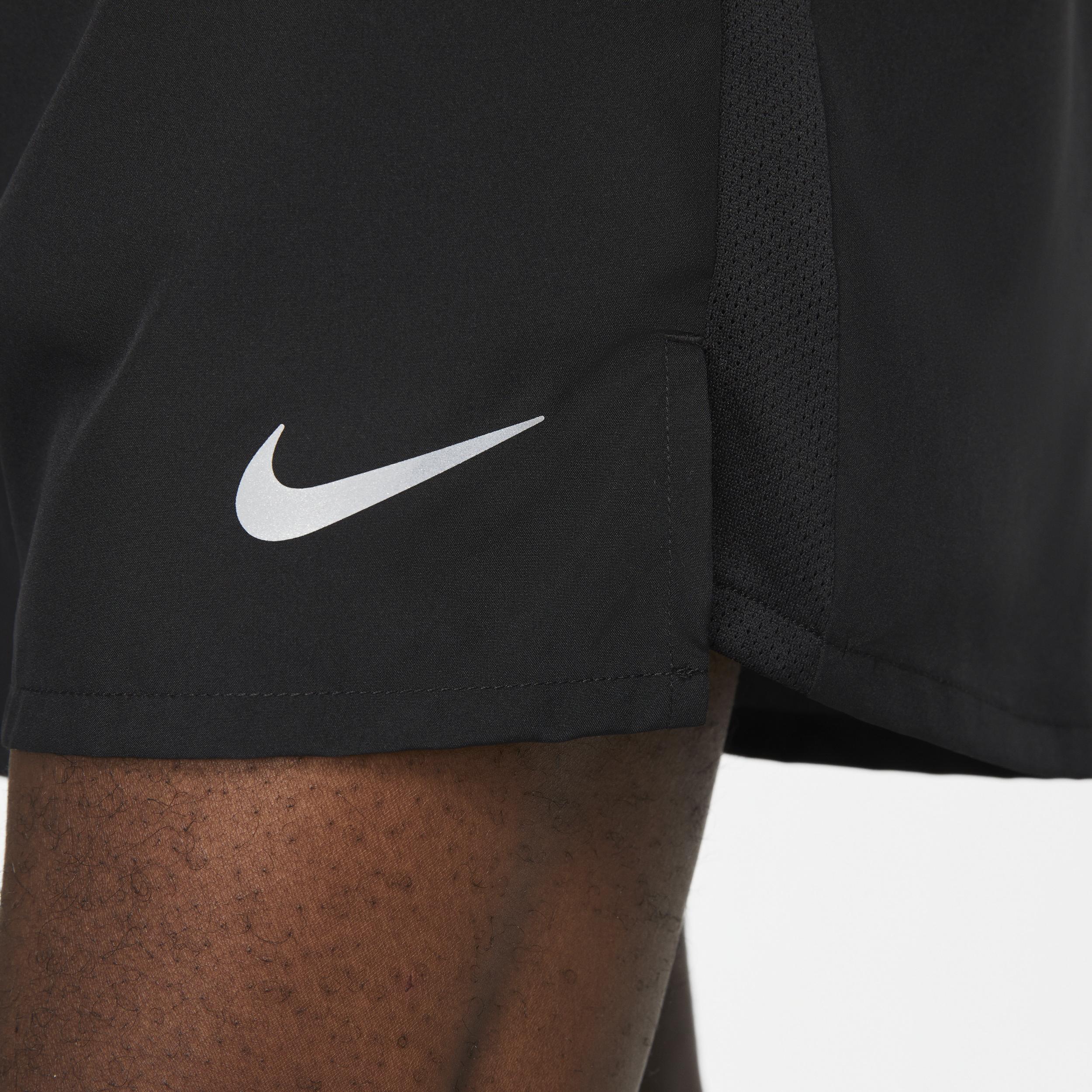 Nike Mens Challenger Dri-FIT 5 Brief-Lined Running Shorts | DV9363-010 Product Image