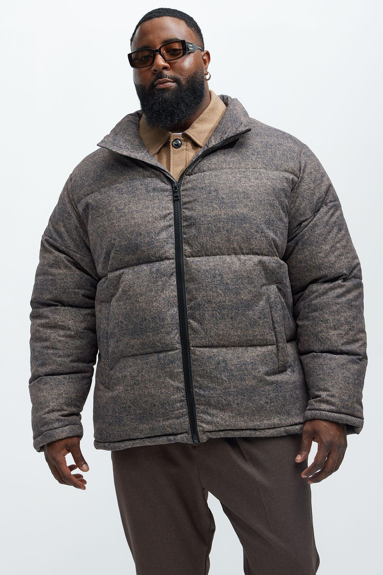 Rowdy Puffer Jacket - Blue/combo Male Product Image