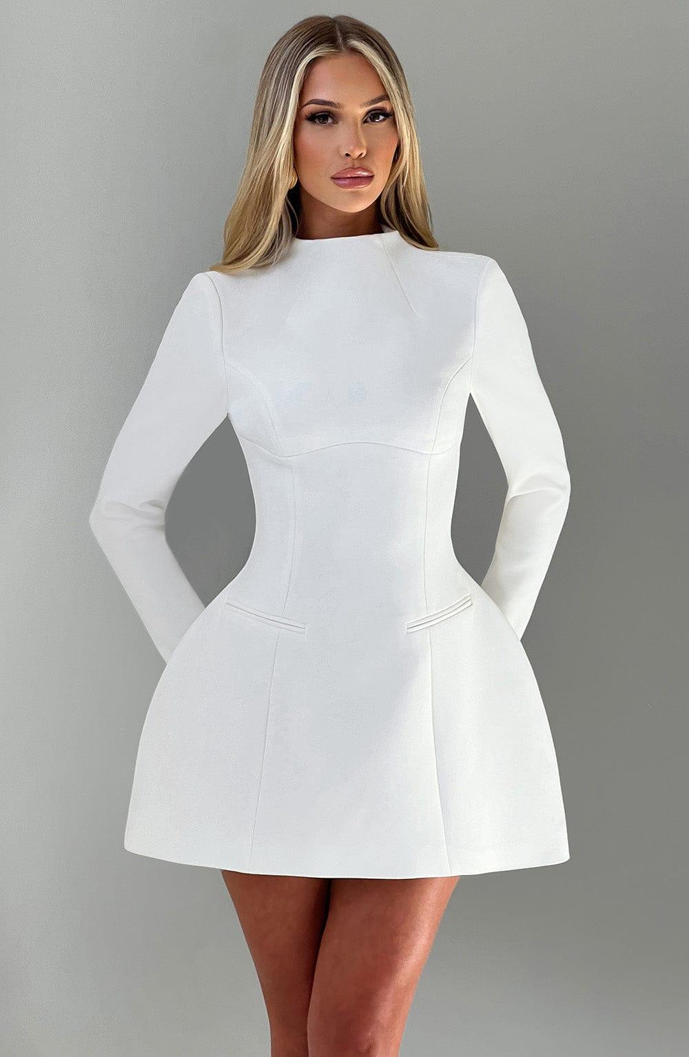 Kelly Mini Dress - Ivory Product Image