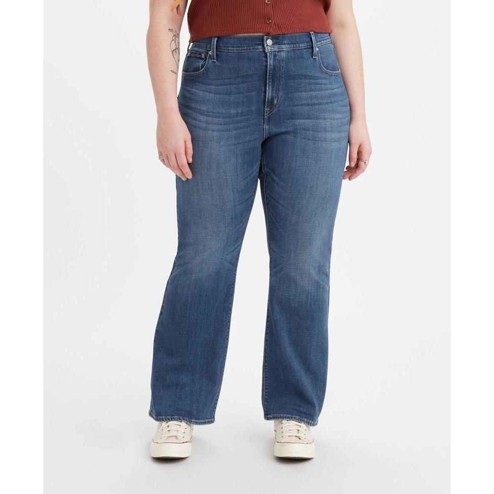 Levi's® Women's Plus Size 726™ High-Rise Flare Jeans - Medium Indigo Worn In 22 Product Image