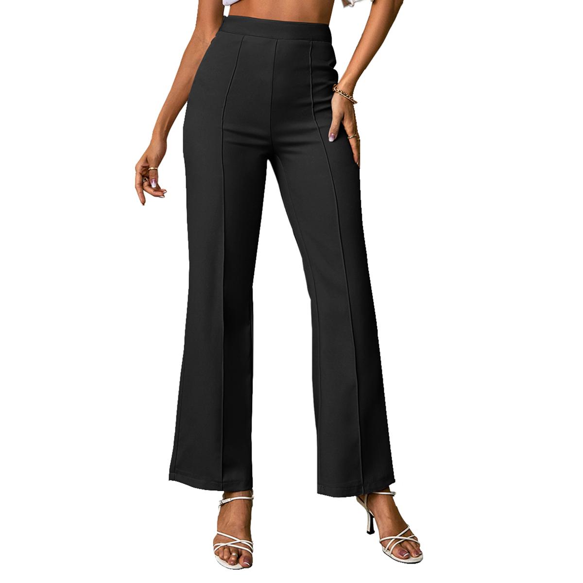 Izuria Women's Elastic Waist Bootcut Pants Product Image