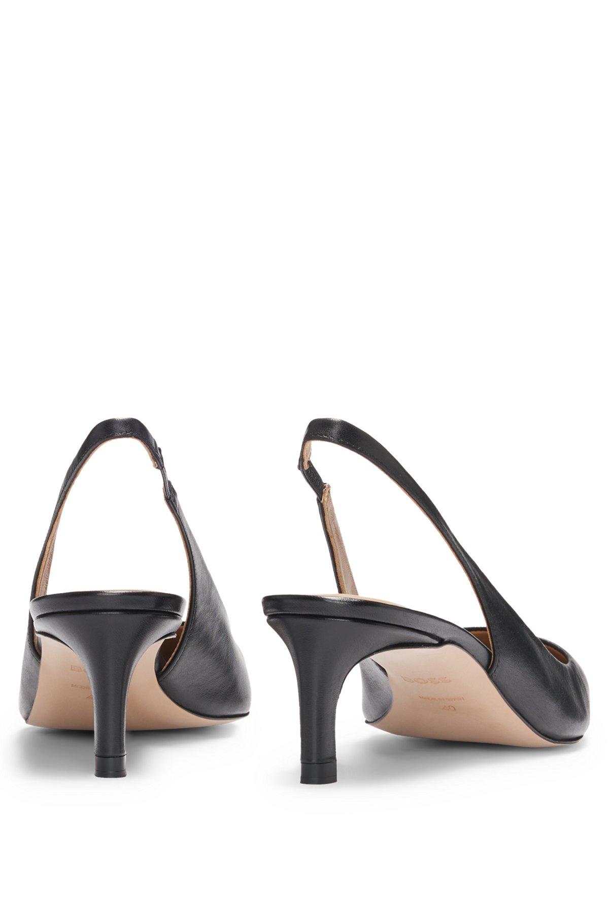 Slingback pumps in nappa leather Product Image