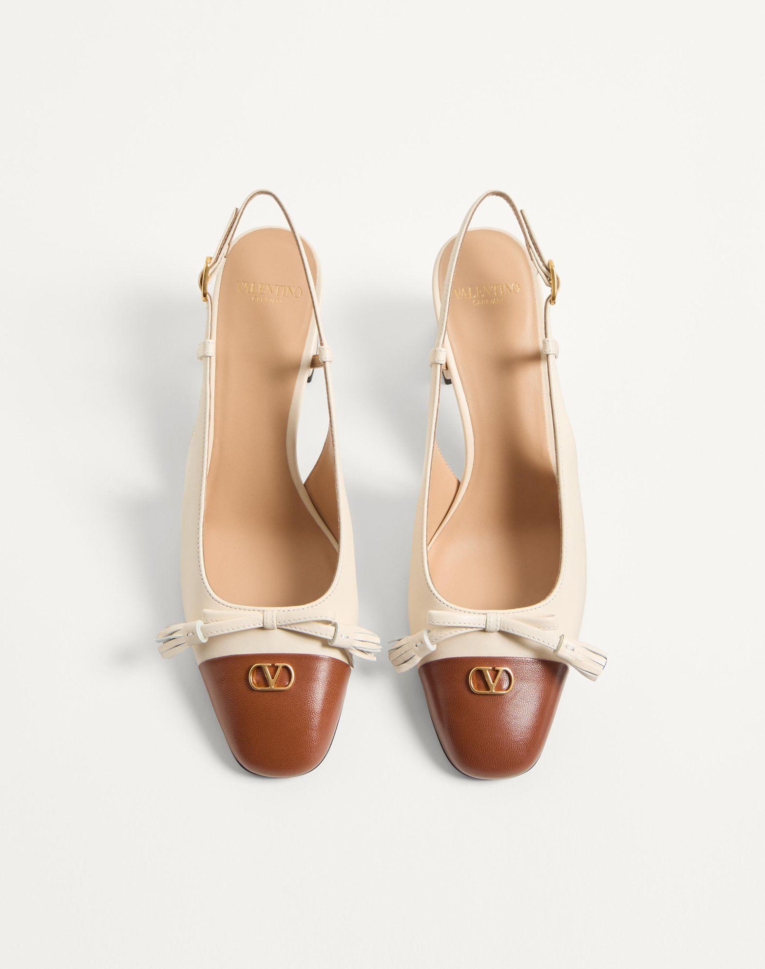 Valet Du Roi Kidskin Slingback Pumps 60Mm Product Image
