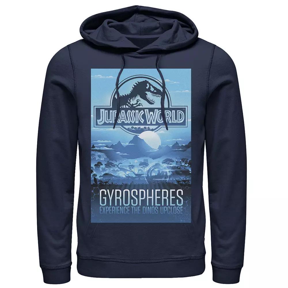 Men's Jurassic World Gyrospheres Tour Park Poster Graphic Pullover Hoodie,  Product Image