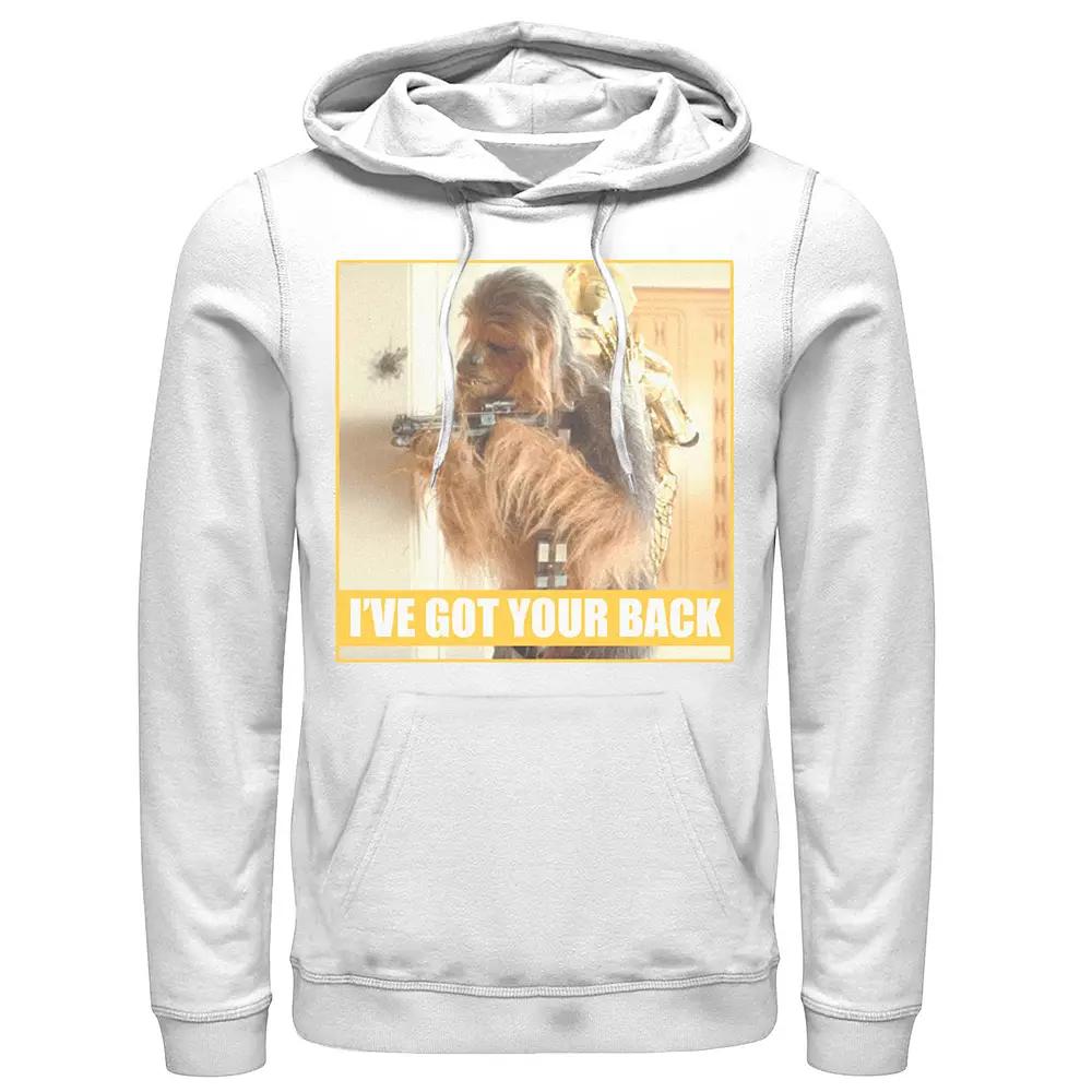 Men's Star Wars Chewie & C-3PO I've Got Your Back Poster Hoodie,  Product Image