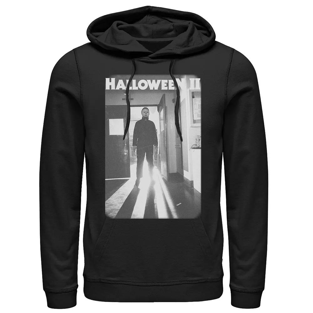 Men's Halloween 2 Michael Myers Faded Poster Sweatshirt,  Product Image