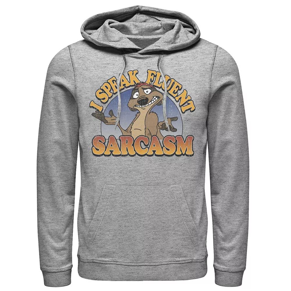 Disney's Lion King Timon Speaks Sarcasm Men's Hoodie,  Product Image