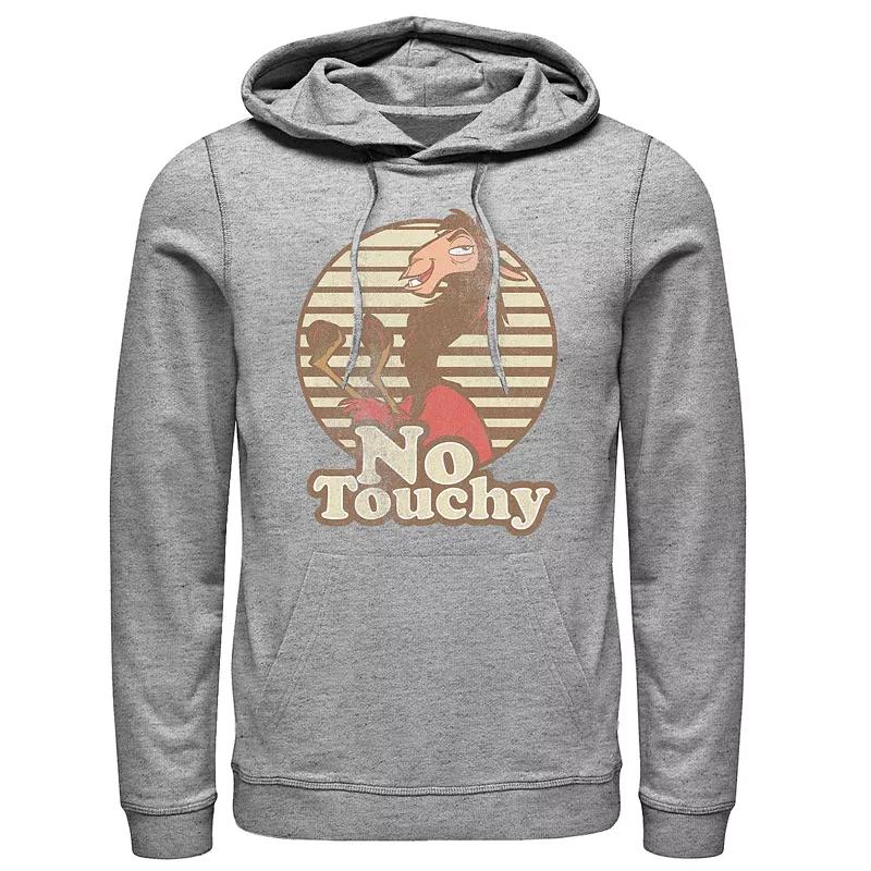 Disneys Emperors New Groove Mens Pullover Hoodie Athletic Grey Product Image