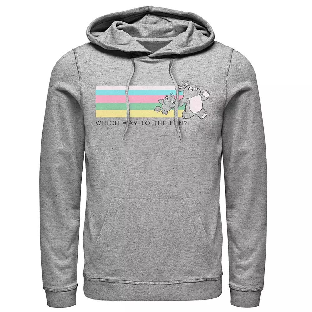 Disney / Pixar's Toy Story 4 Ducky & Bunny Men's Which Way To Fun Pullover Hoodie,  Product Image