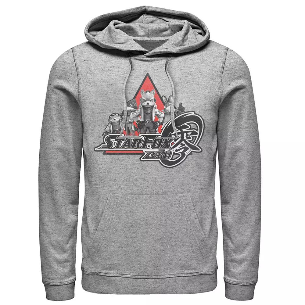 Men's Nintendo Star Fox Zero Group Shot Of Four Hoodie,  Product Image