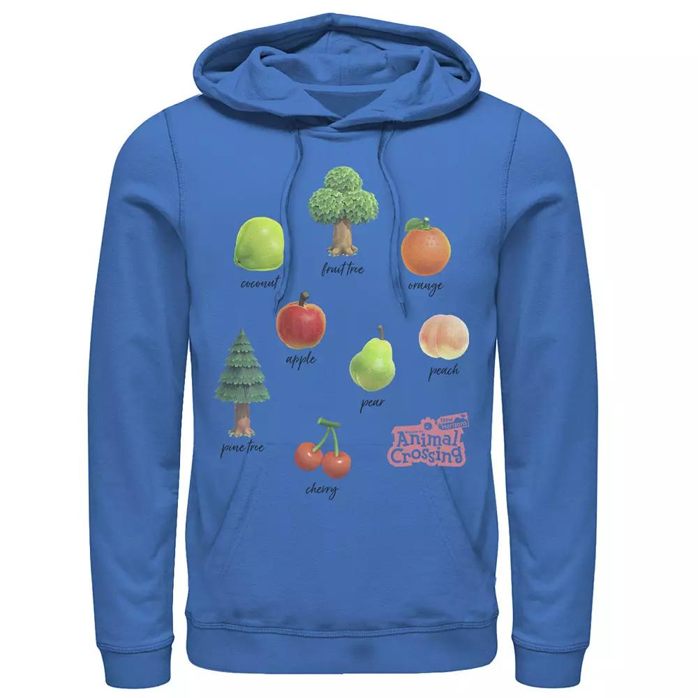 Men's Animal Crossing New Horizons Fruit And Trees Hoodie,  Product Image